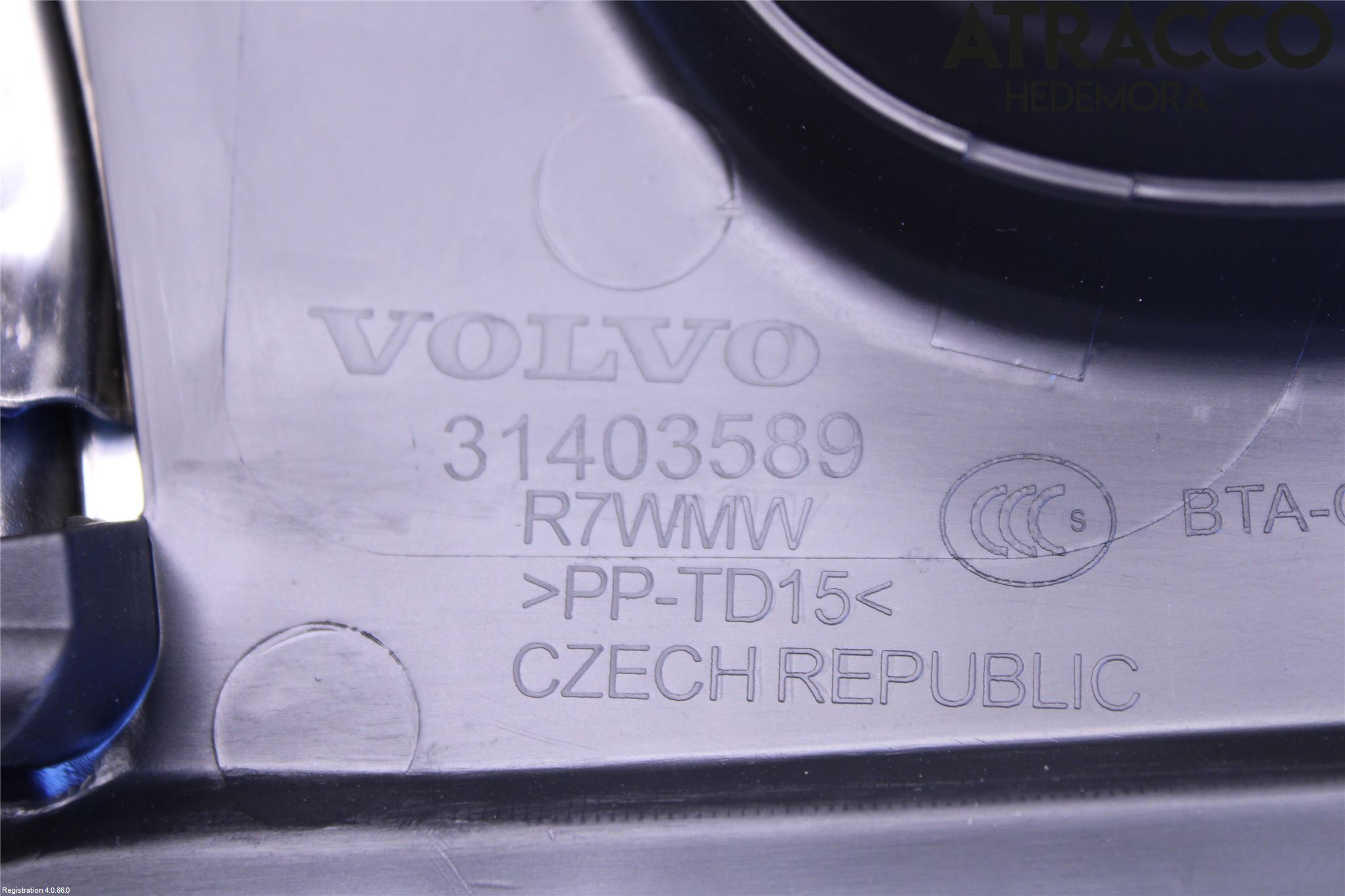 Volvo V60 CROSS COUNTRY 16-18 List Bak-Baklucka