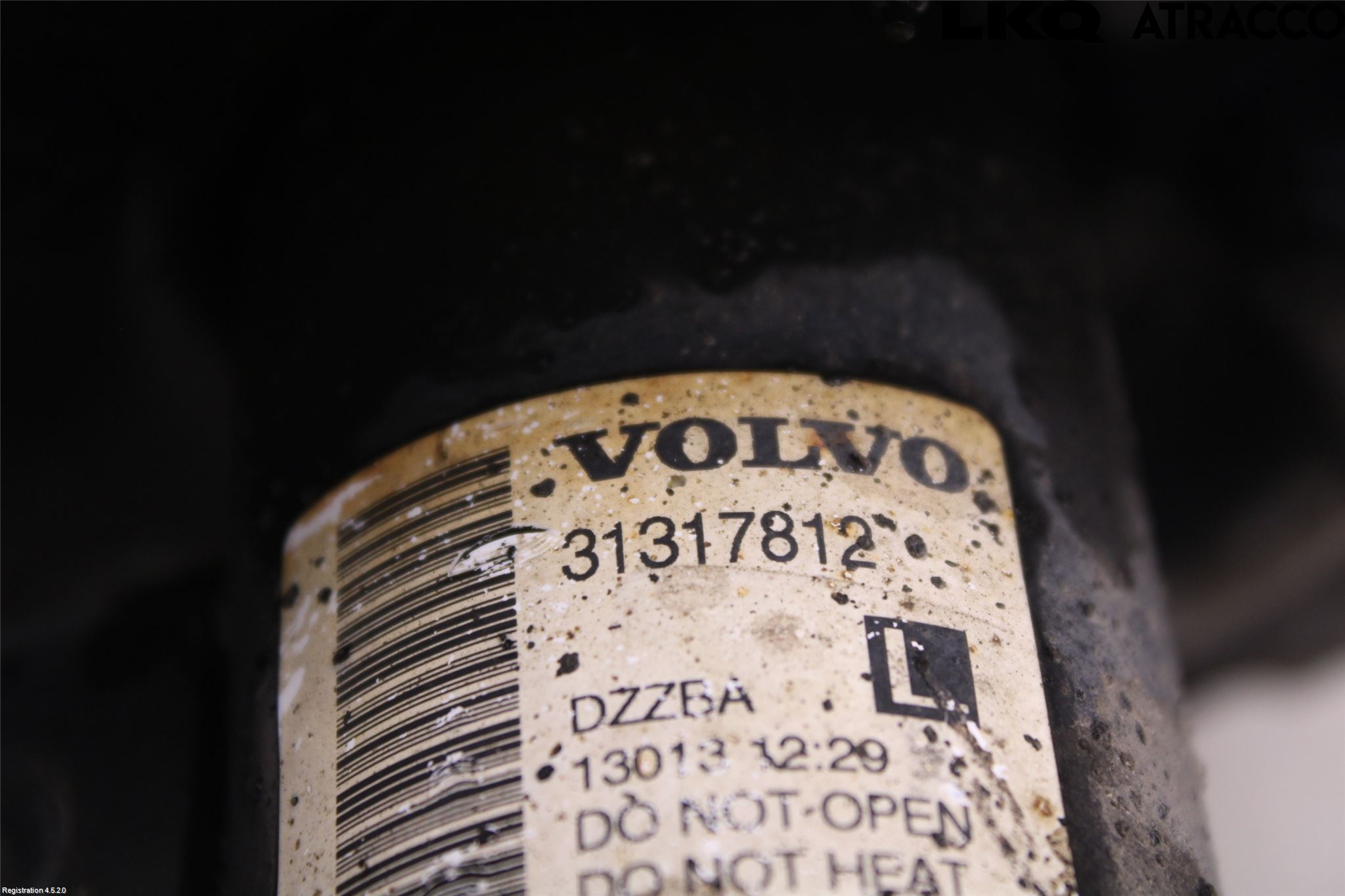 Volvo S80 07-13 Fjäderben Fram Vänster