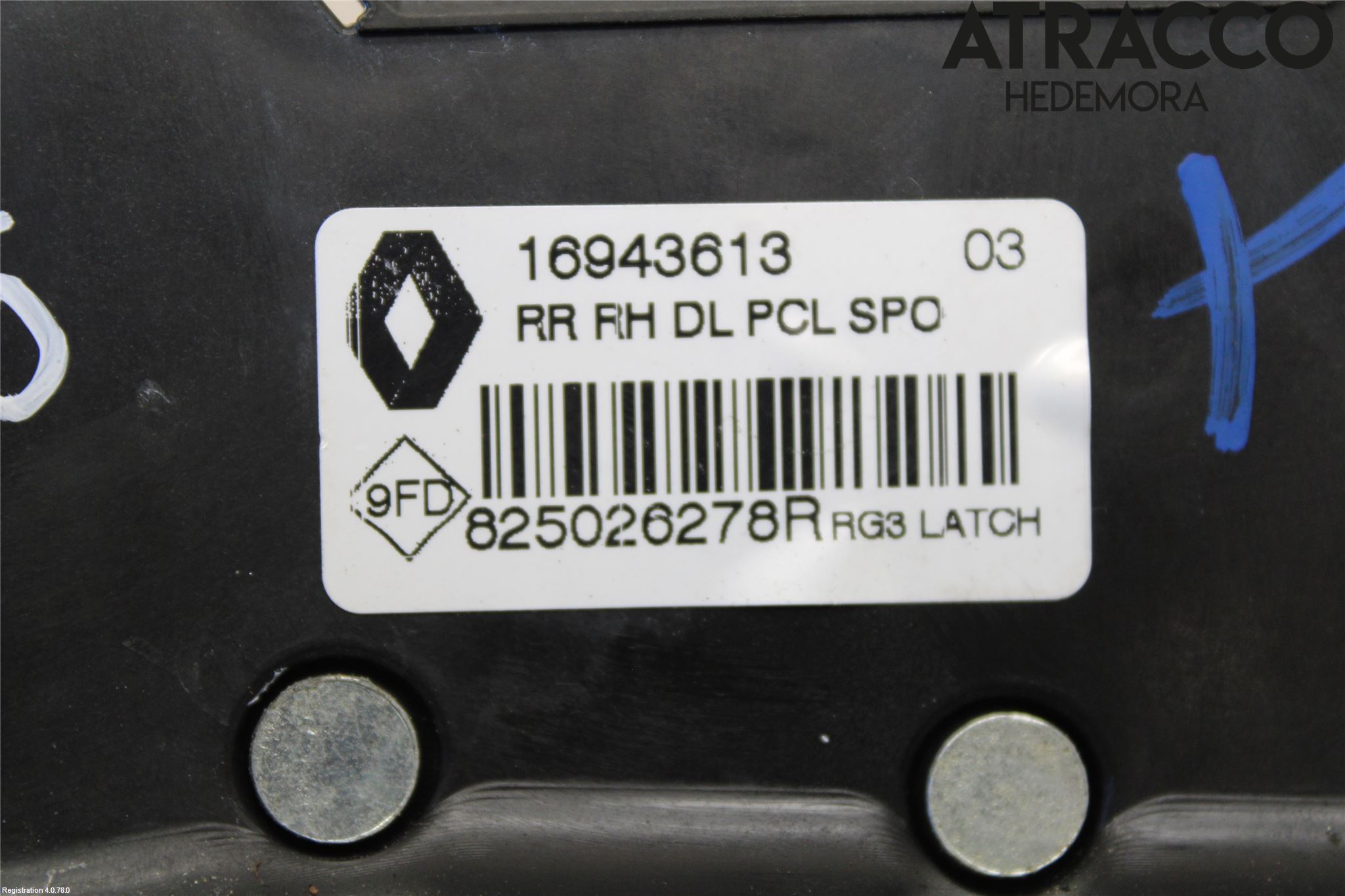 Renault ESPACE 15-23 Låskista-Dörrlås