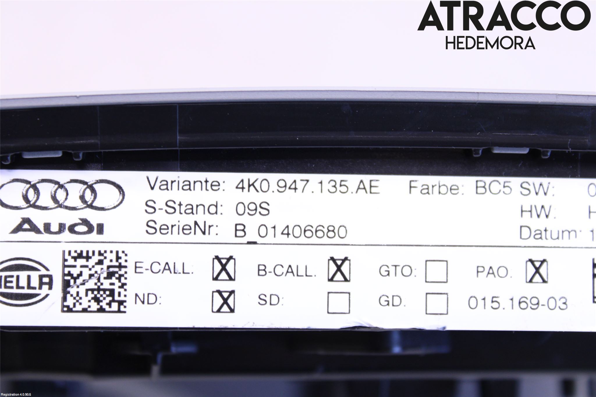 Audi A4 ALLROAD 17- Innerbelysning