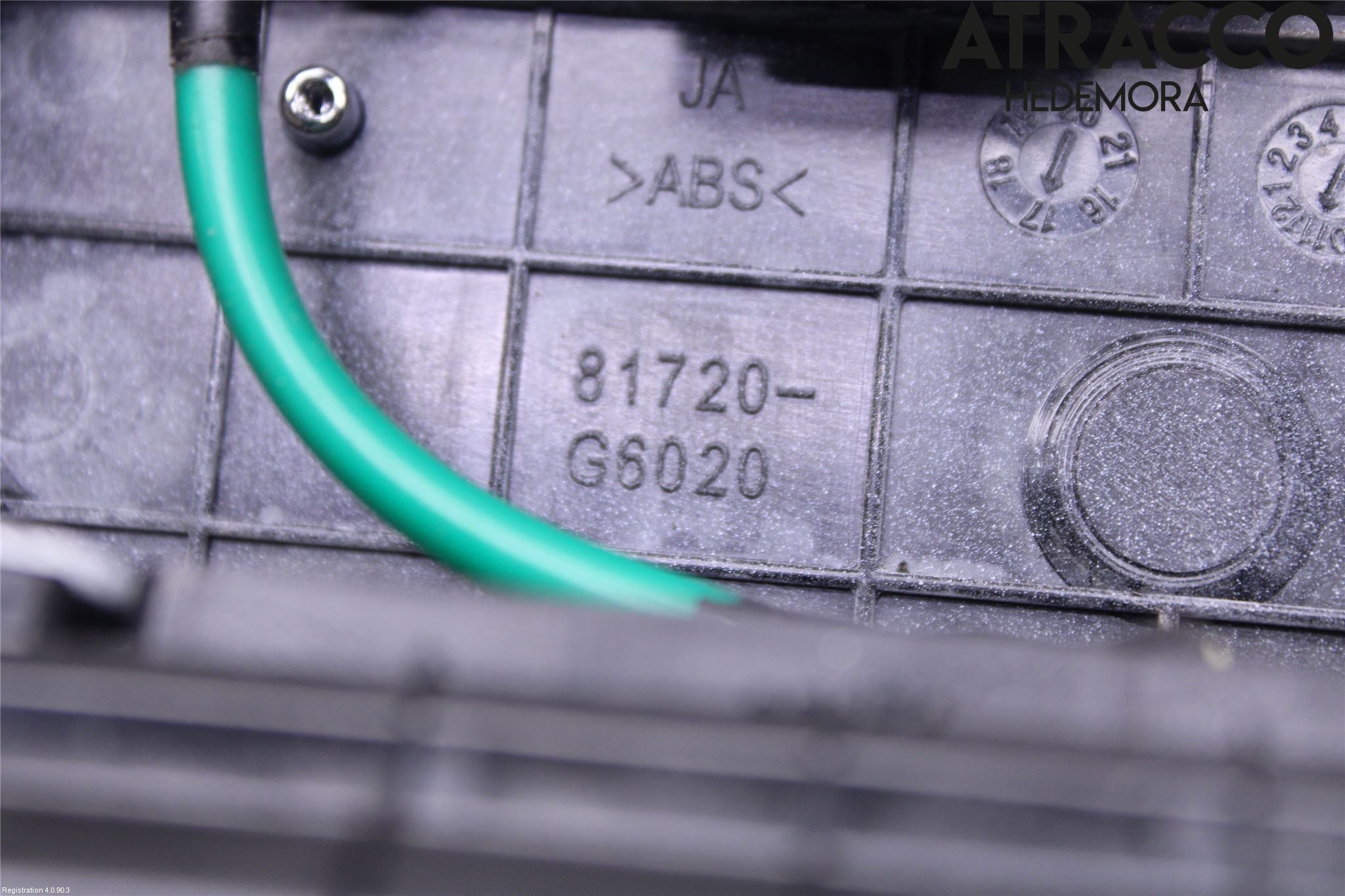 Kia PICANTO 17- Bakluckehandtag