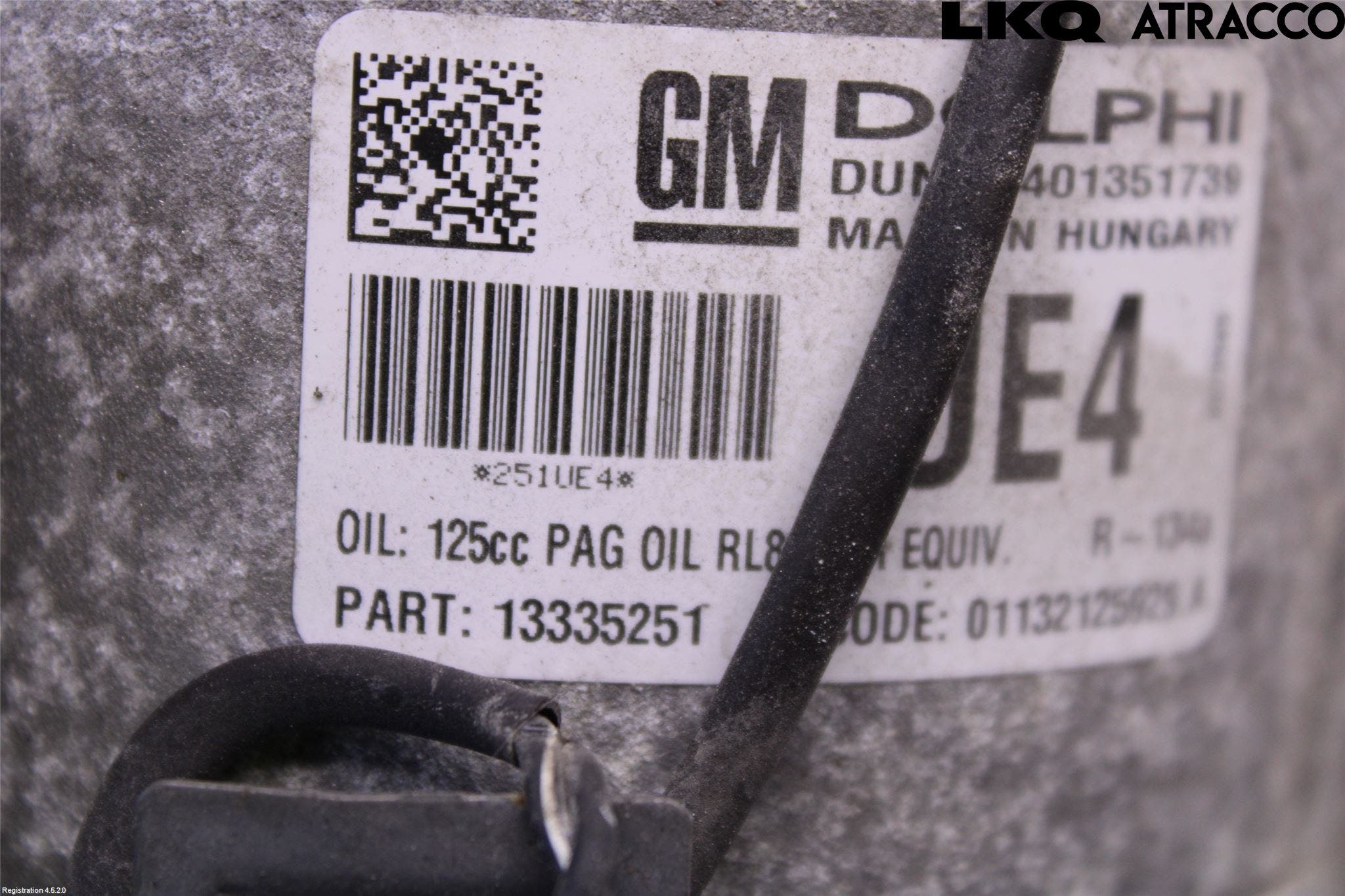 Opel ASTRA J 10-15 Ac Kompressor