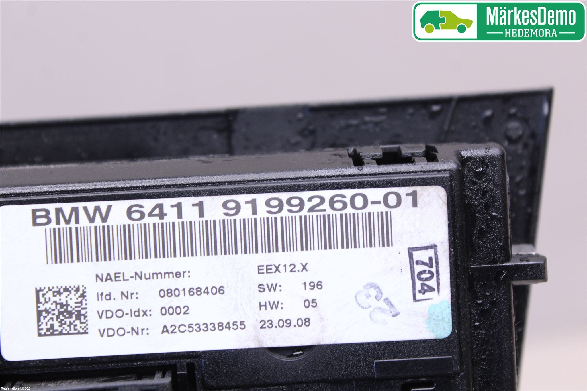 BMW 3 E90/91 SED/TOU 05-12 Ac Styrenhet Ac Manöveren