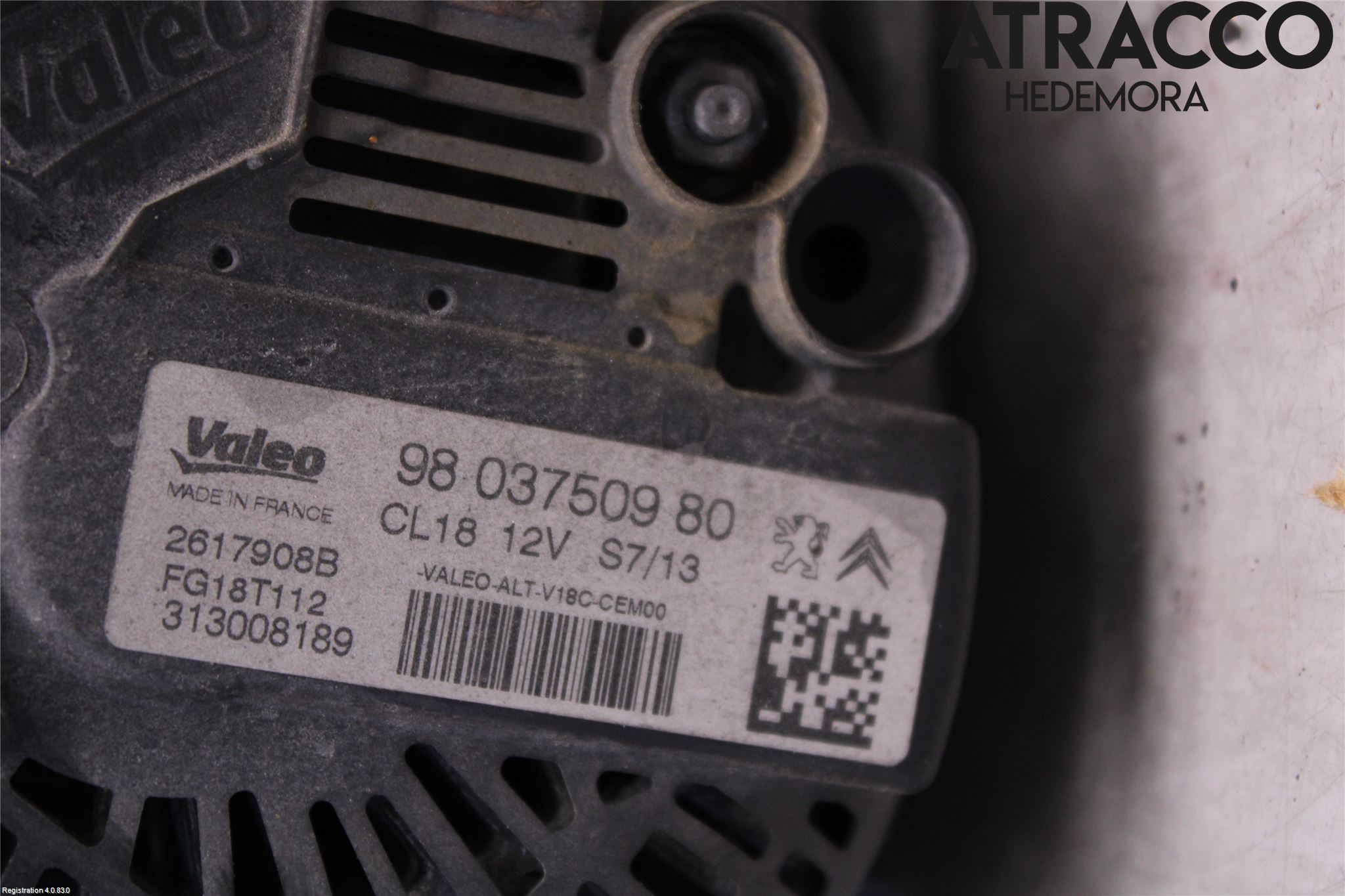 Peugeot 508 11-18 Generator