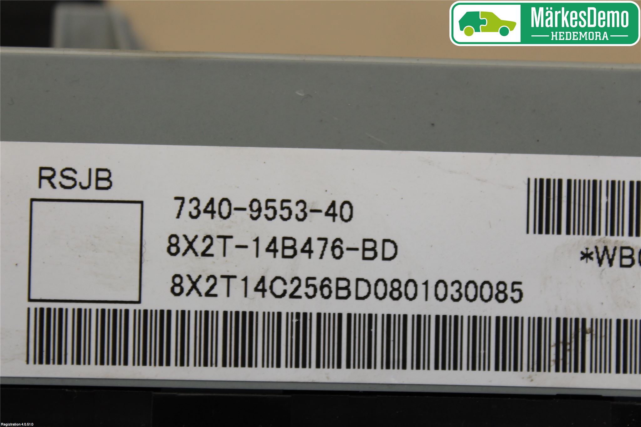 Jaguar XF 08-15 Säkringsdosa-Elcentral