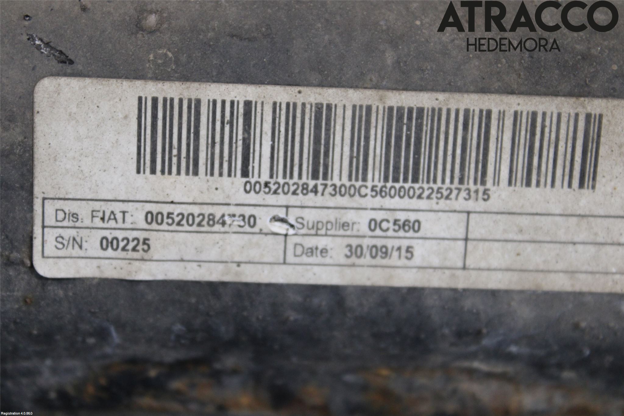 Fiat 500X 15- Bakaxelbalk