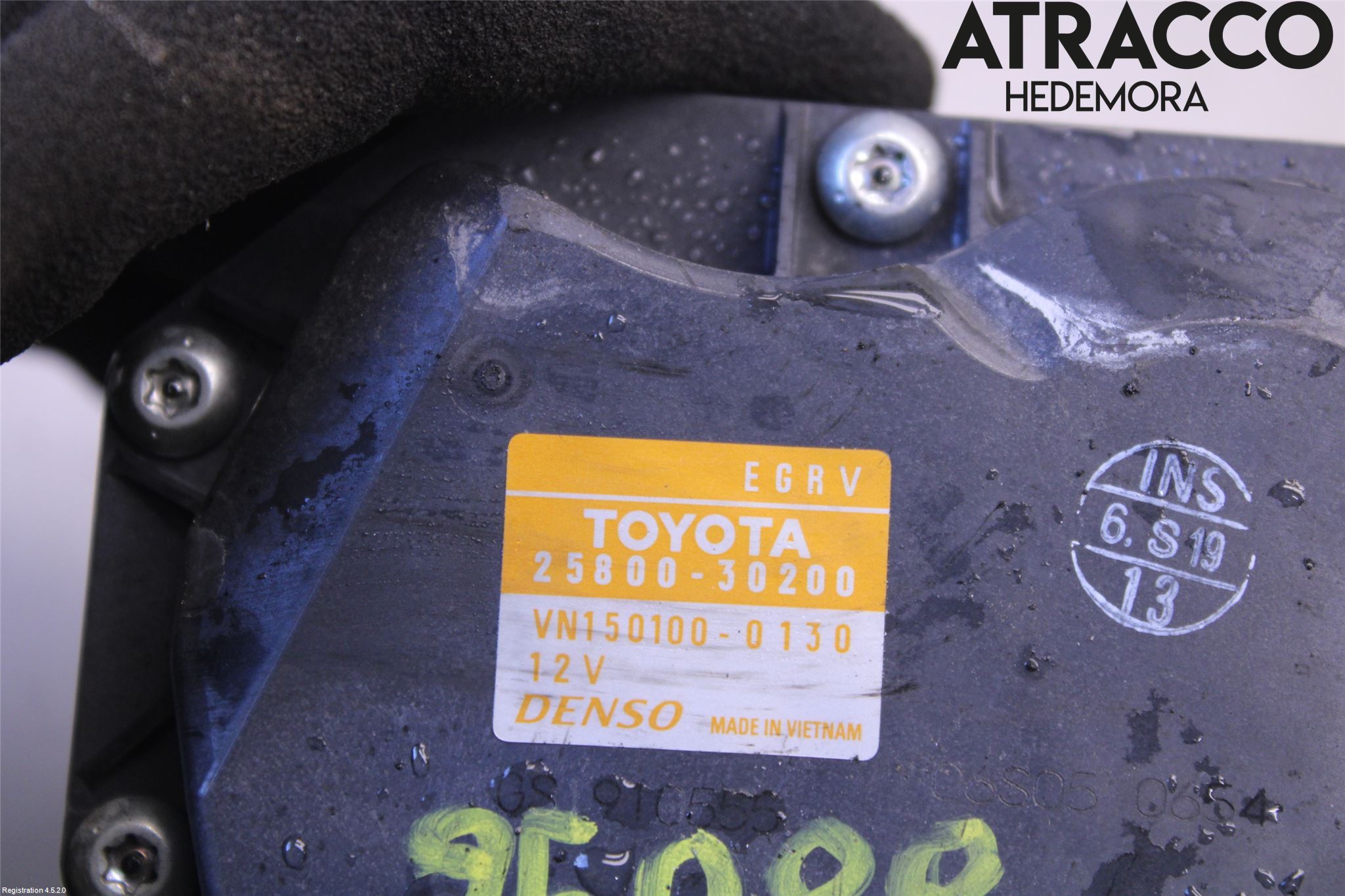 Toyota HILUX 05-16 Egr Ventil