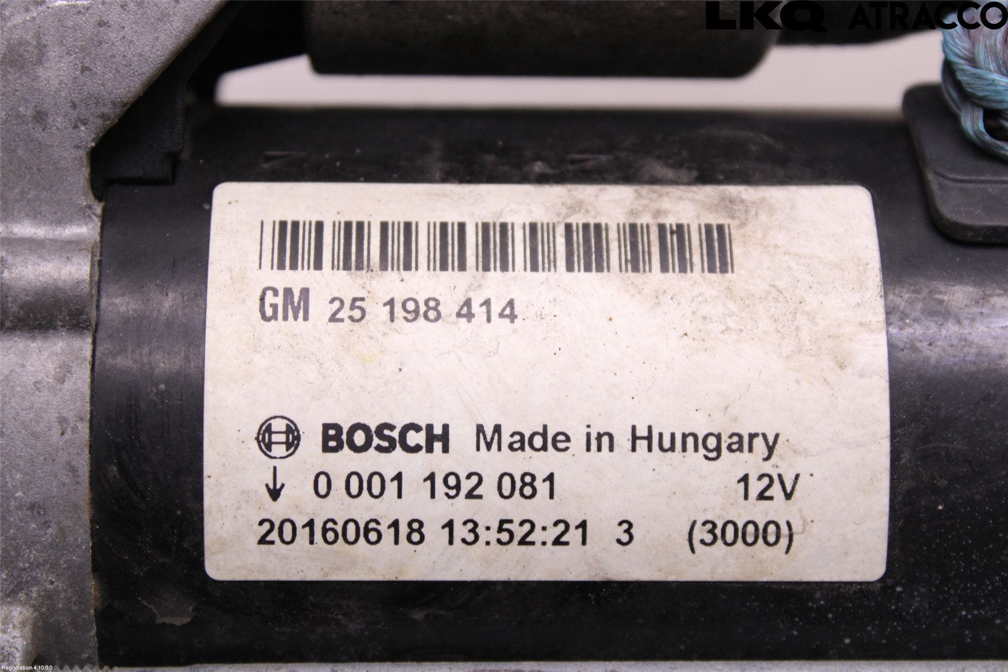 Opel CORSA E 15-19 Startmotor Diesel