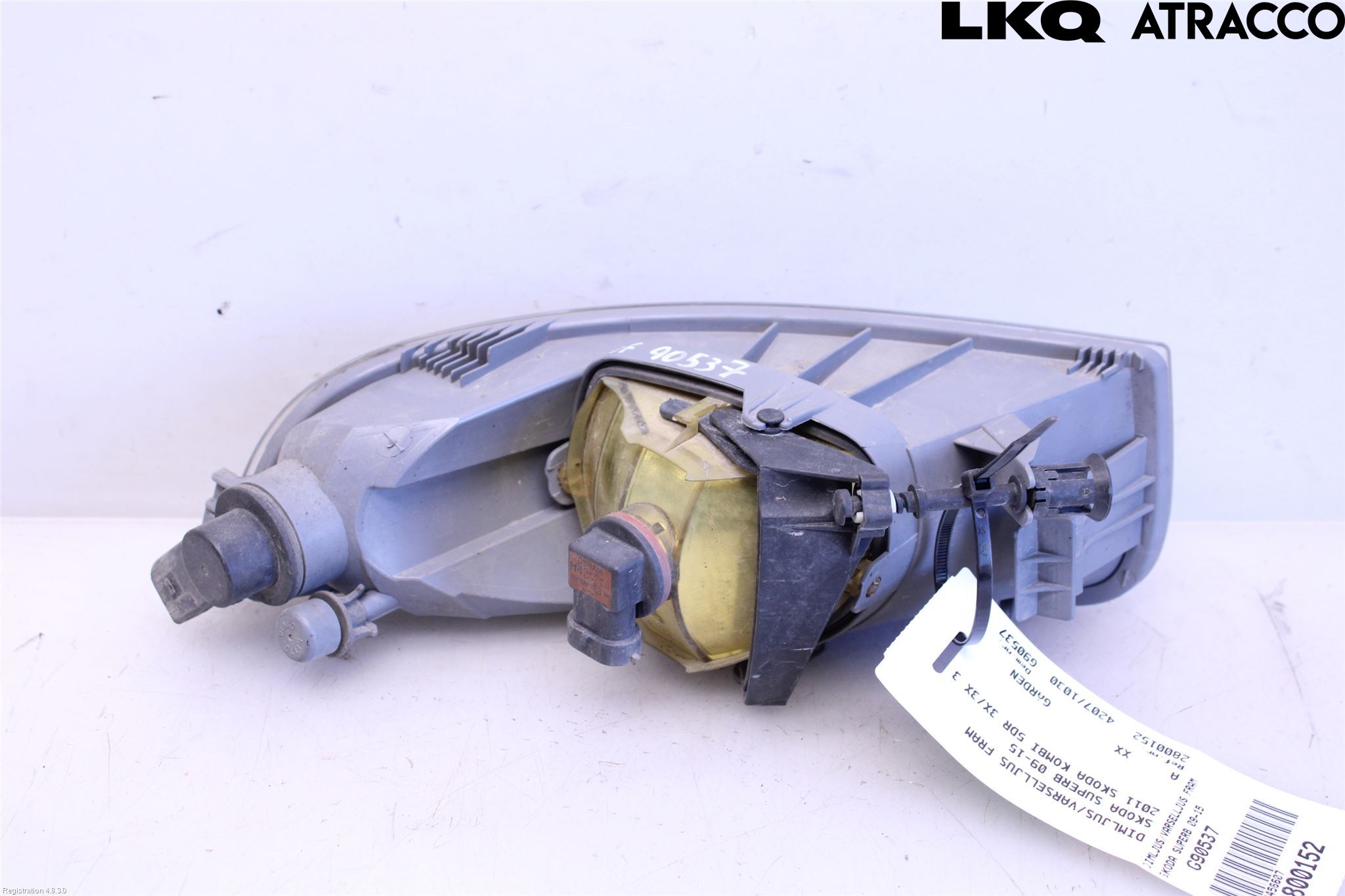 Skoda SUPERB 09-15 Dimljus-Varselljus Fram