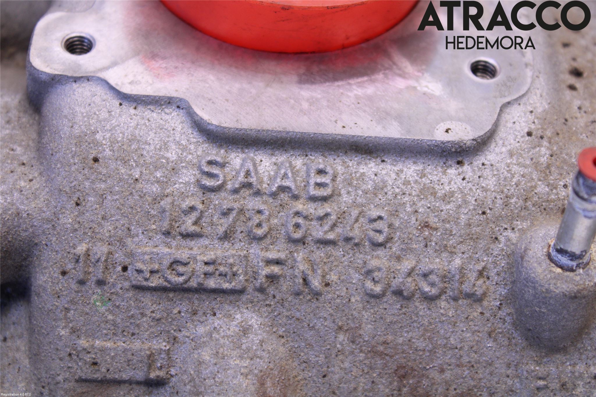 Saab 9-3 VER 2 Grenrör Insug