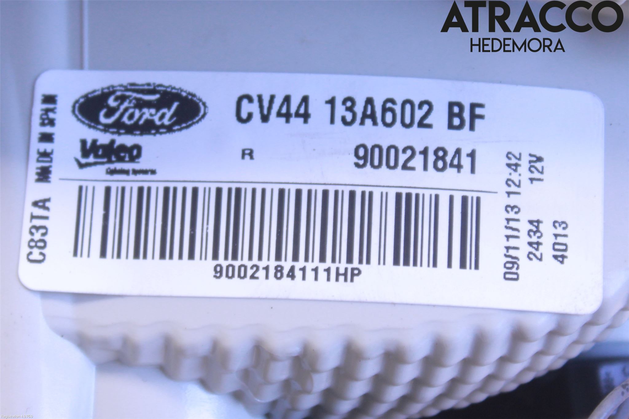 Ford KUGA 13-16 Bakljus Lucka Hö