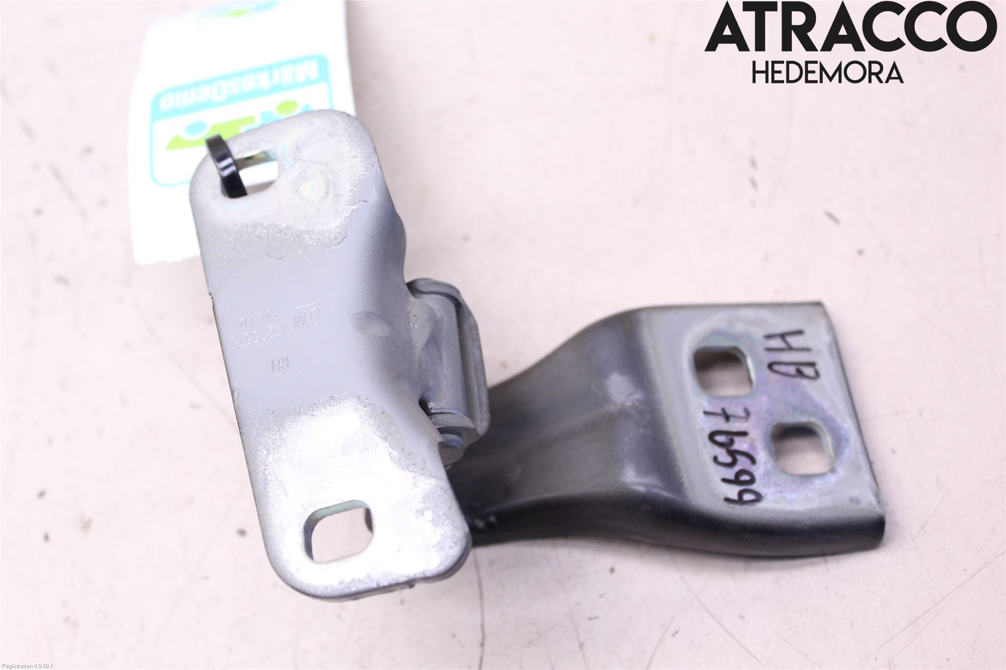 Opel ASTRA J 10-15 Bakluckegångjärn Hö