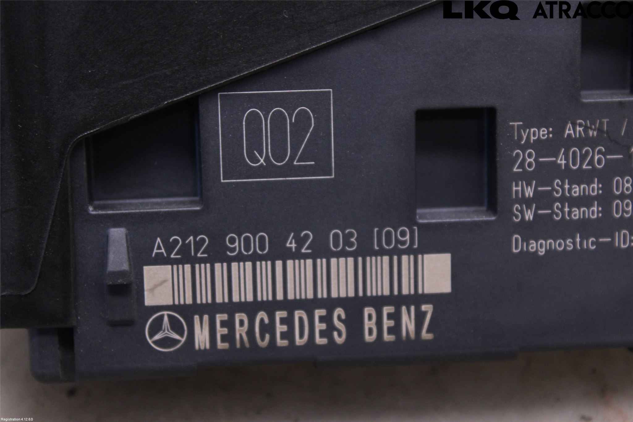 Mercedes-Benz MB E-KLASS (W212) 09-16 Styrenhet Övrigt