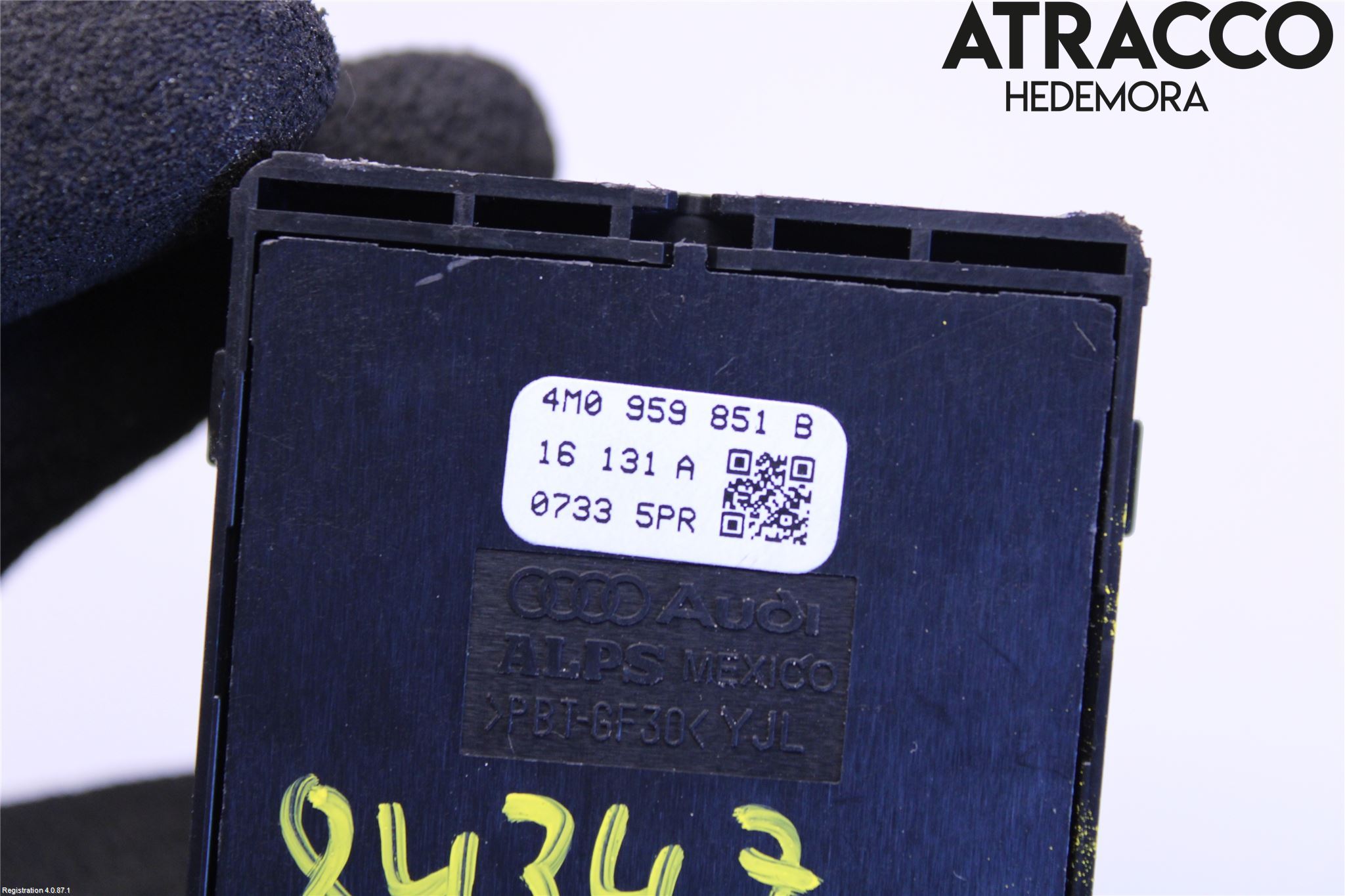 Audi A4/S4 B9 16-19 Strömställare Elhiss