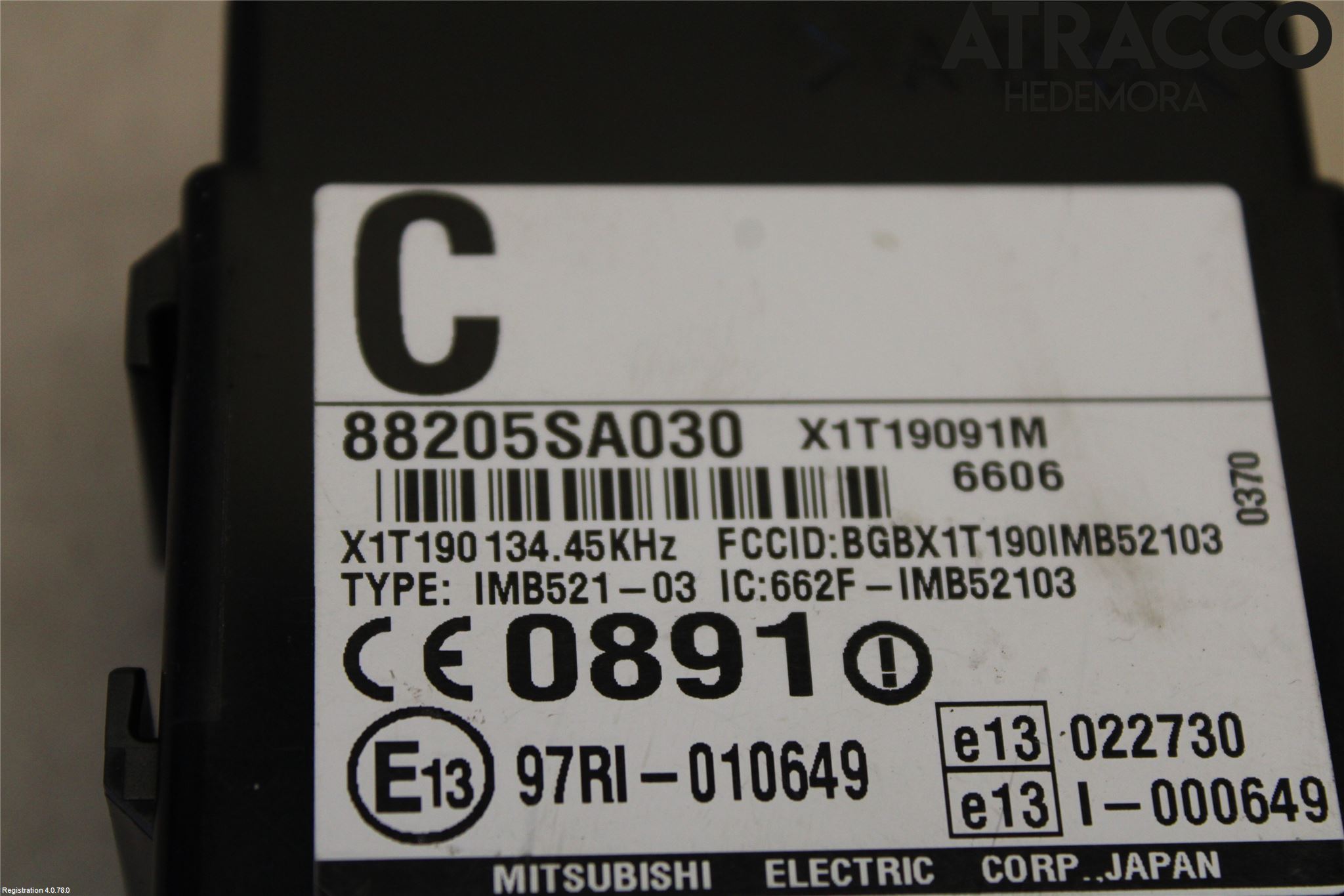 Subaru IMPREZA II  06-07 Styrenhet Övrigt