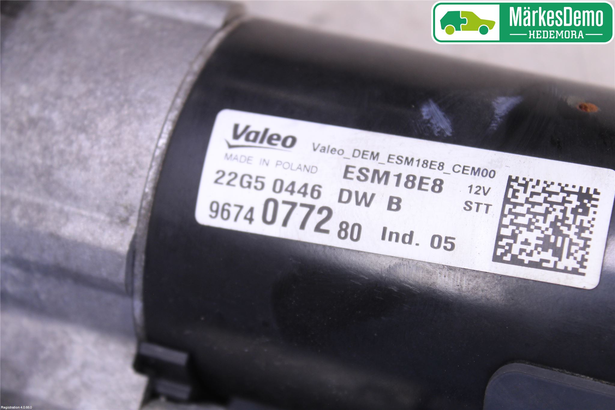 Peugeot 308 14-21 Startmotor