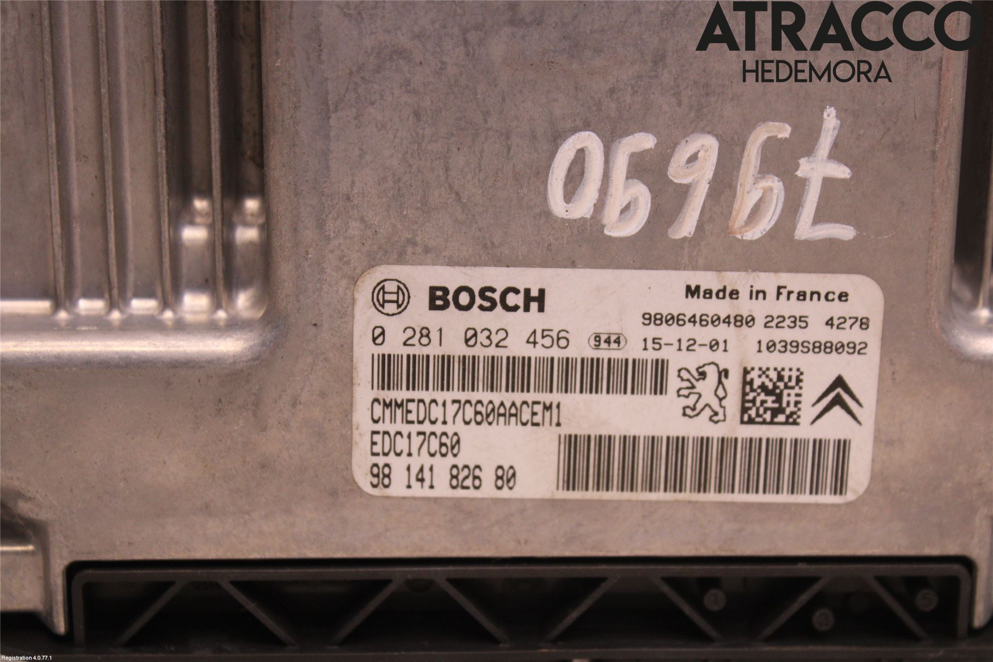 Citroen BERLINGO 08-18 Styrenhet Inspump Diesel