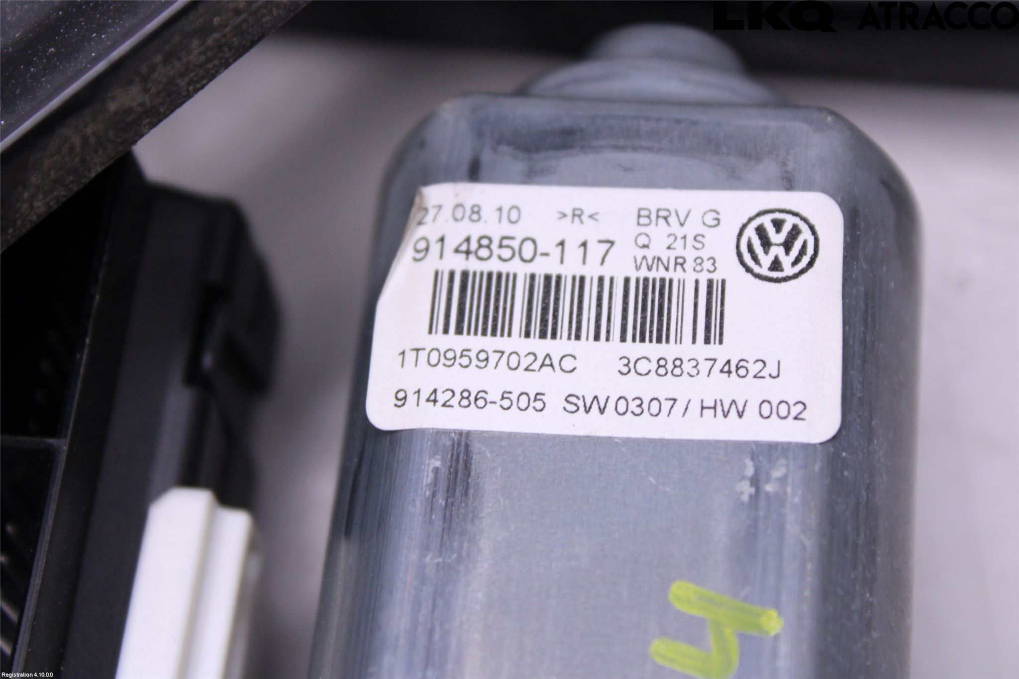 Volkswagen VW PASSAT CC 08-16 Fönsterhiss El Kompl