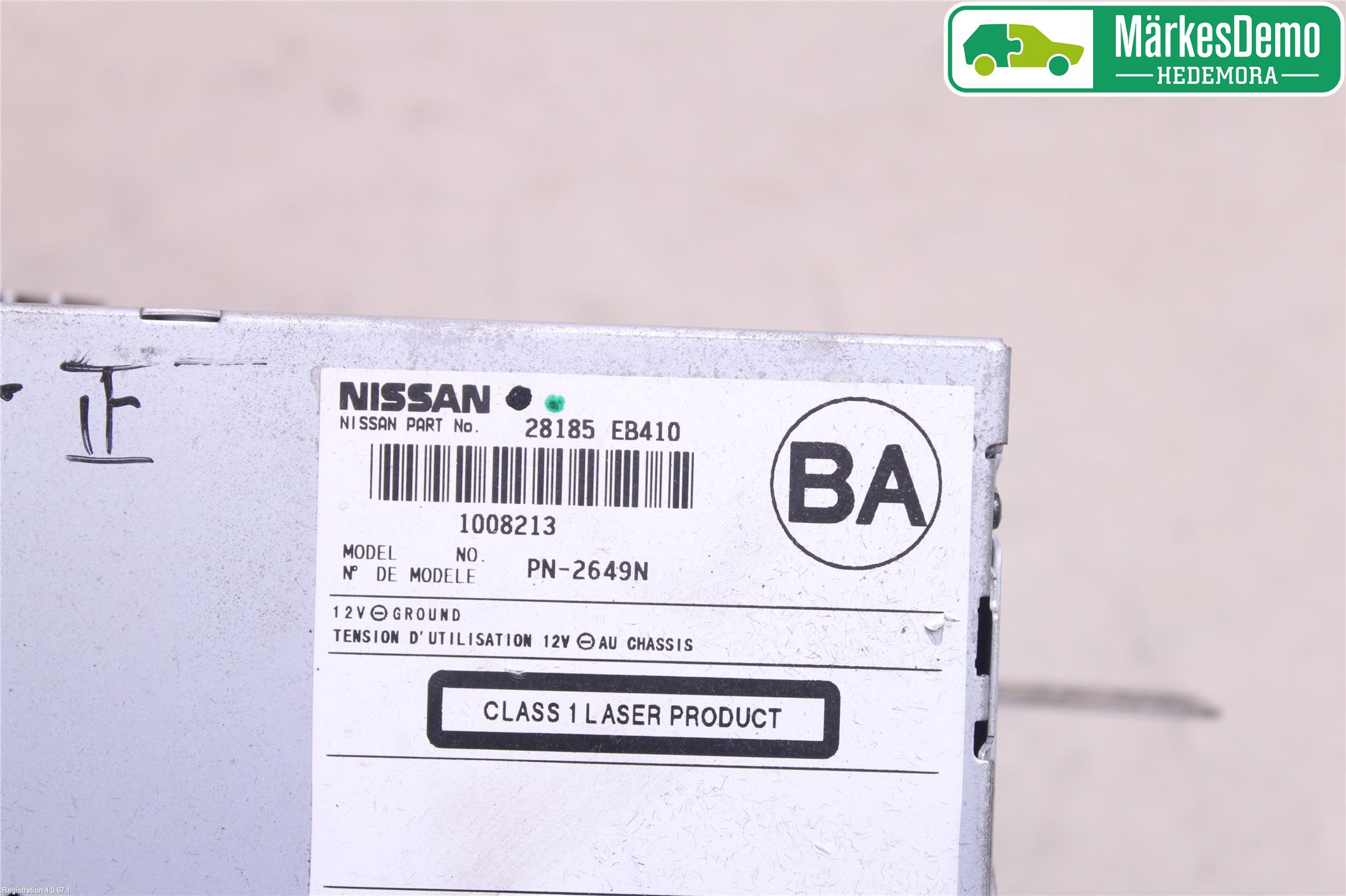 Nissan PATHFINDER R51 05-12 Cd Radio - Multimediapanel