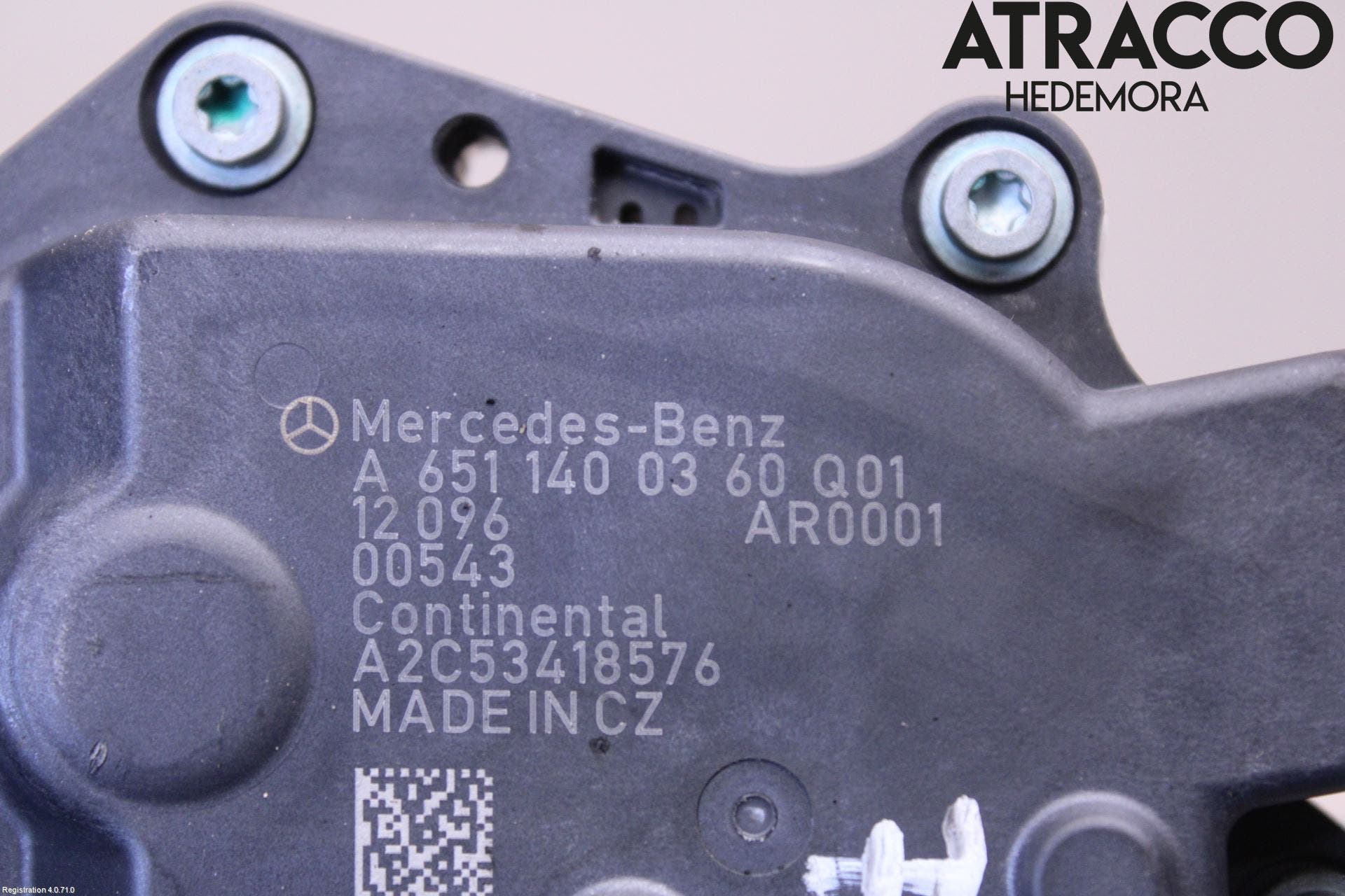 Mercedes-Benz MB B-KLASS (W246/W242) 12-19 Egr Ventil