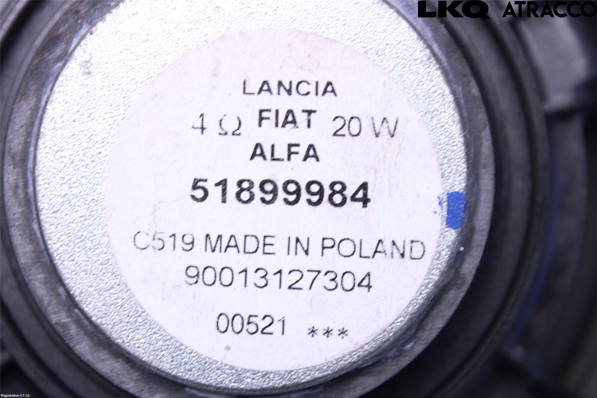 Fiat TIPO/CROSS 16- Högtalare