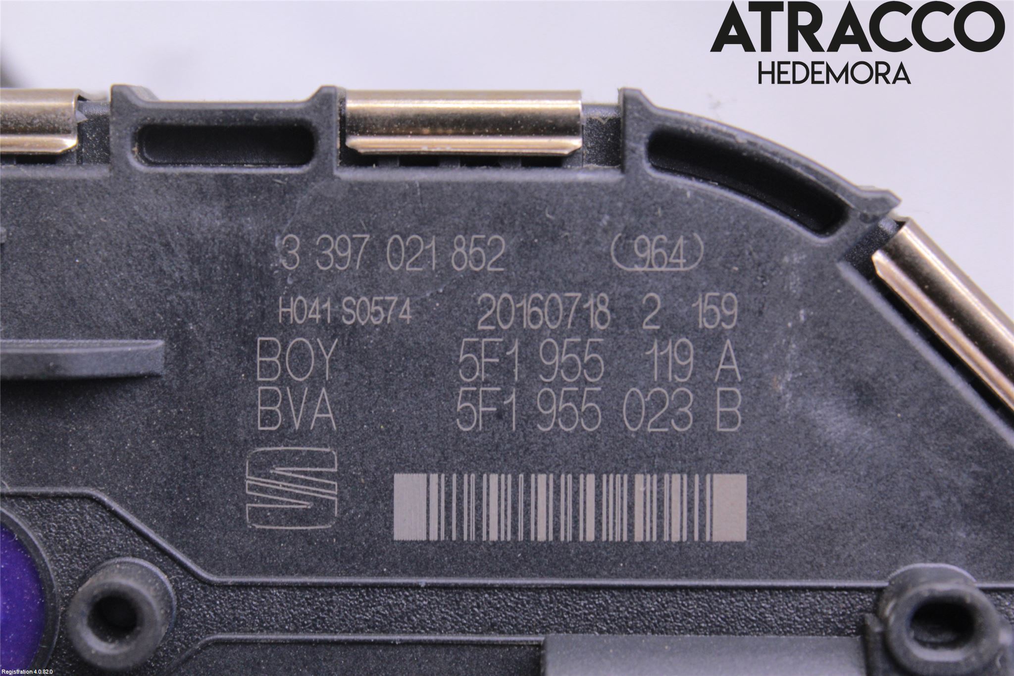 Seat LEON 13-20 Torkarmotor Vindruta