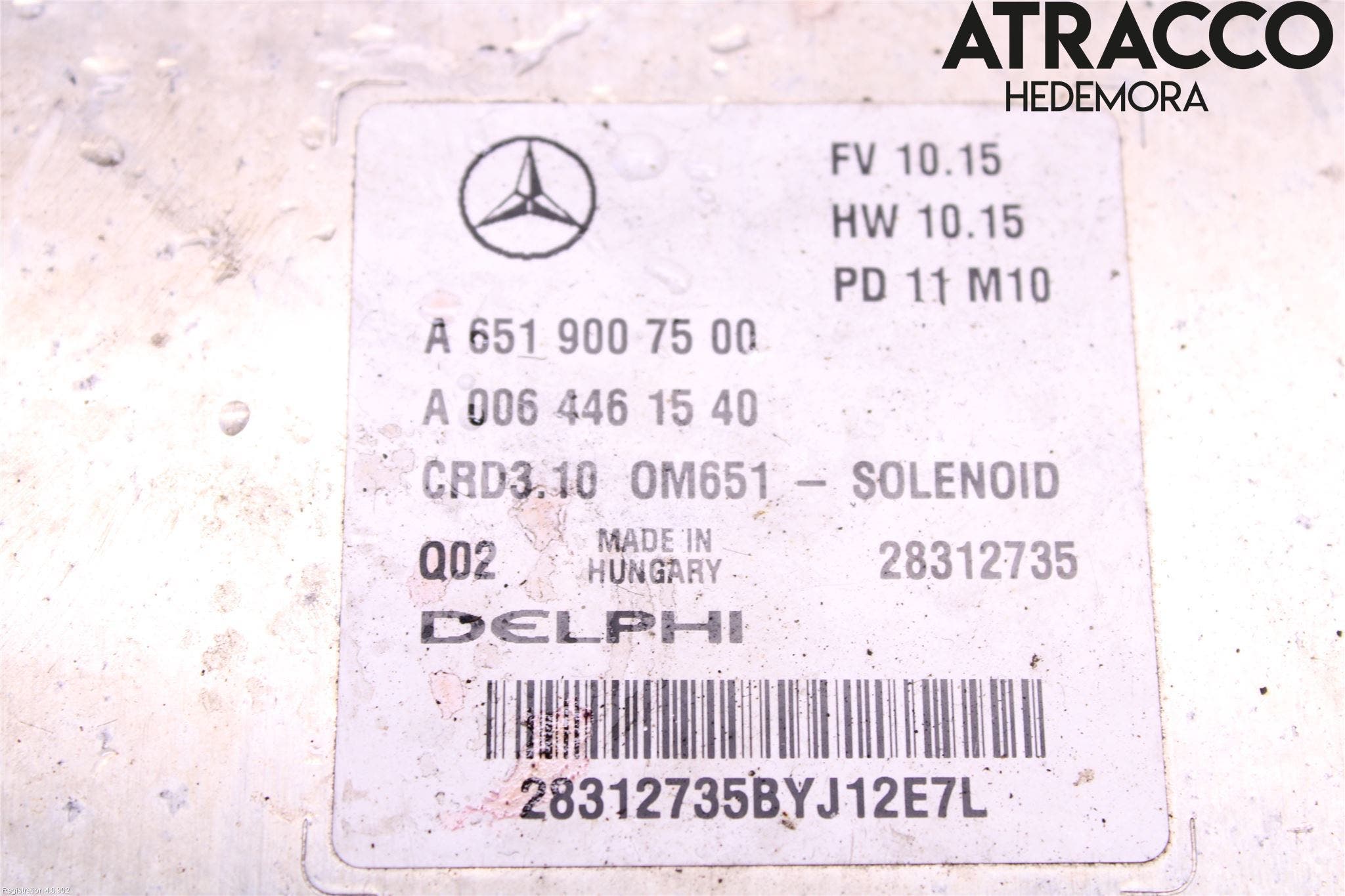 Mercedes-Benz MB C-KLASS (W204) 07-15 Styrenhet Inspump Diesel