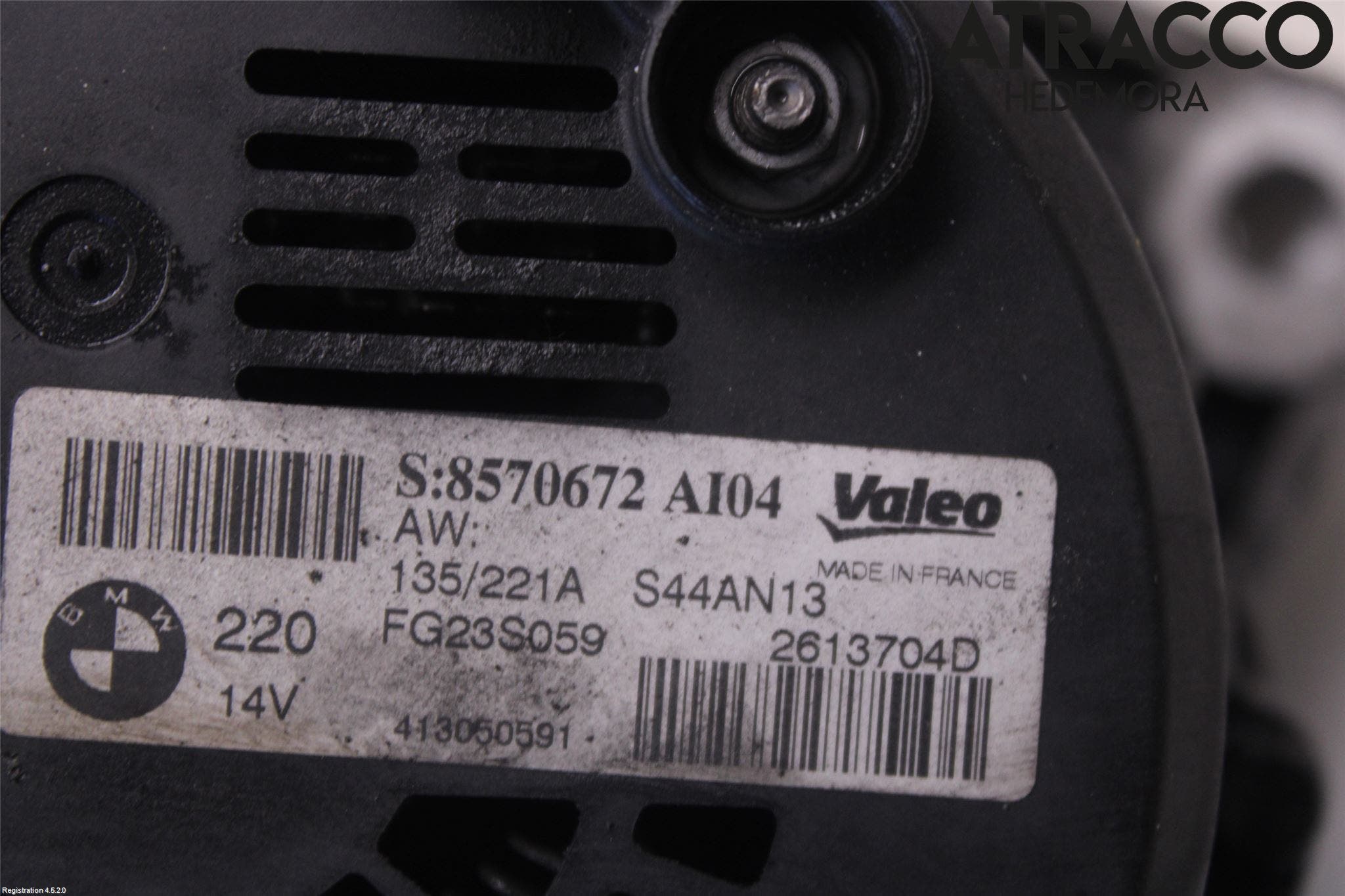 BMW 5 F10/F11/F18 09-17 Generator