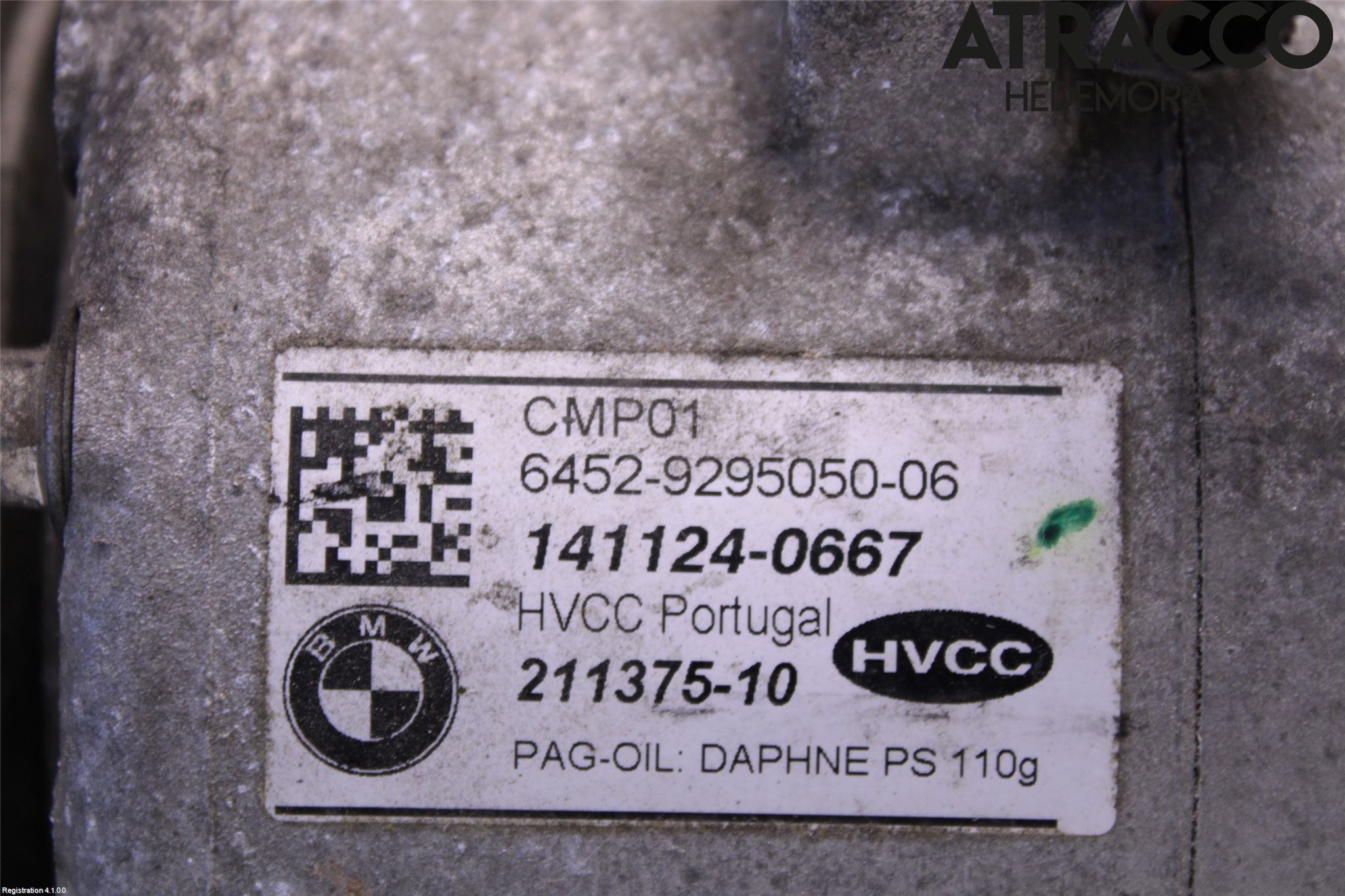 BMW 5 F10/F11/F18 09-17 Ac Kompressor