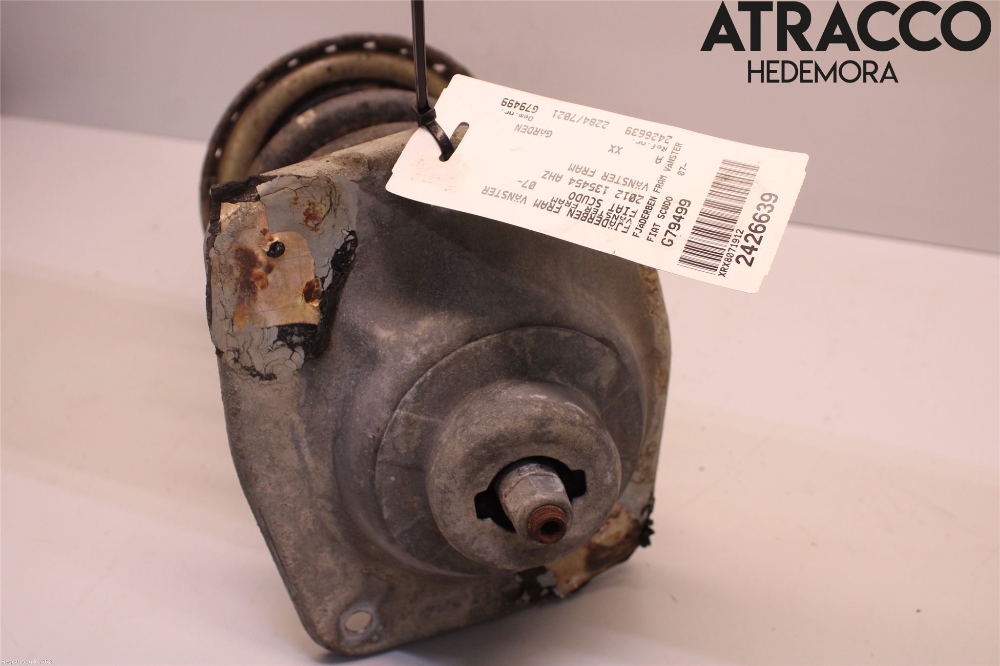 Fiat SCUDO 07-16 Fjäderben Fram Vänster