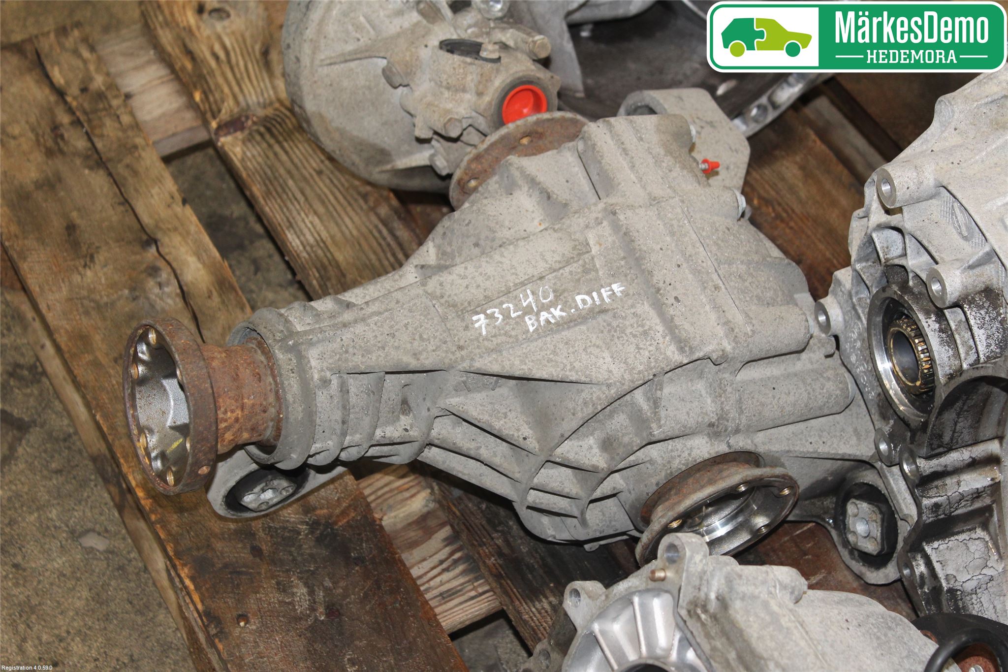 Audi Q7/SQ7 Bakväxel-Diff