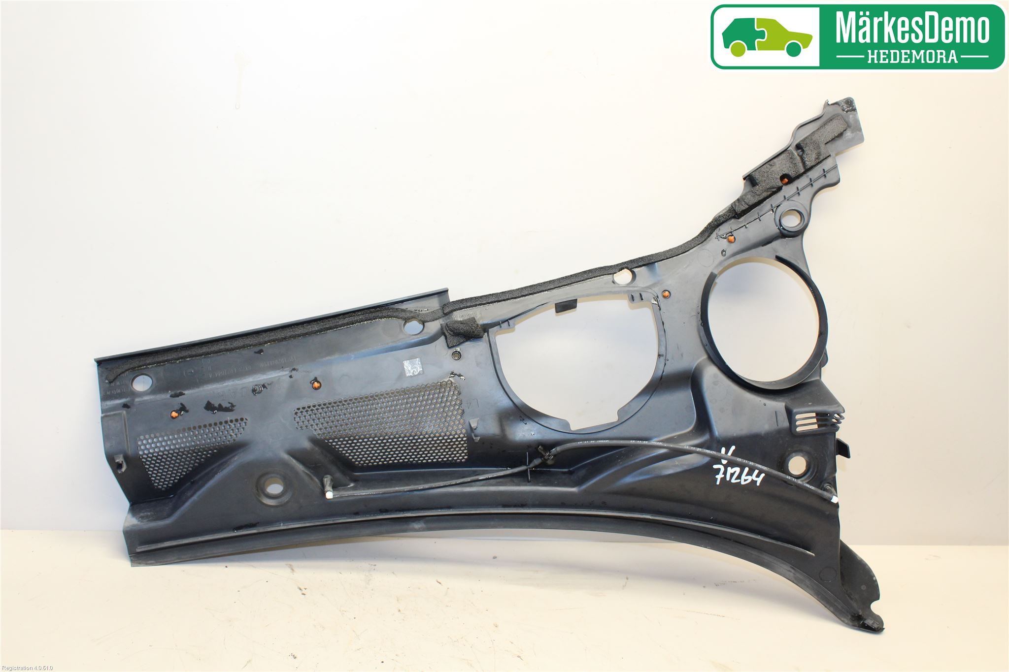 Jaguar XF 08-15 Torpedplåt-Torpedplast