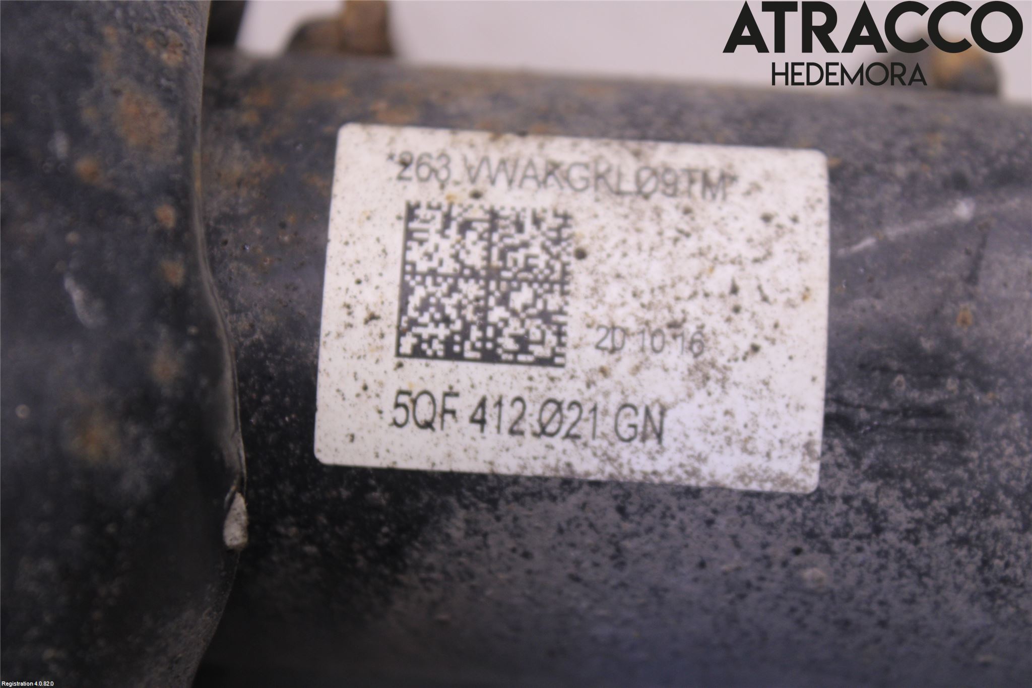 Volkswagen VW TIGUAN 16-24 Fjäderben Fram Vänster