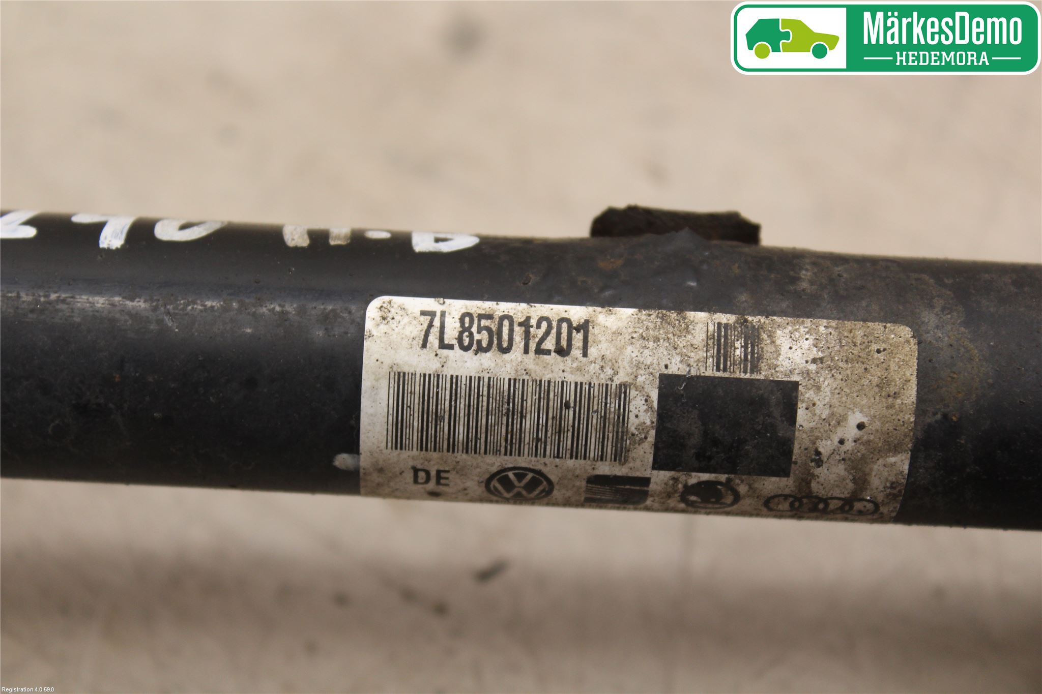 Audi Q7/SQ7 Drivaxel Bak Höger