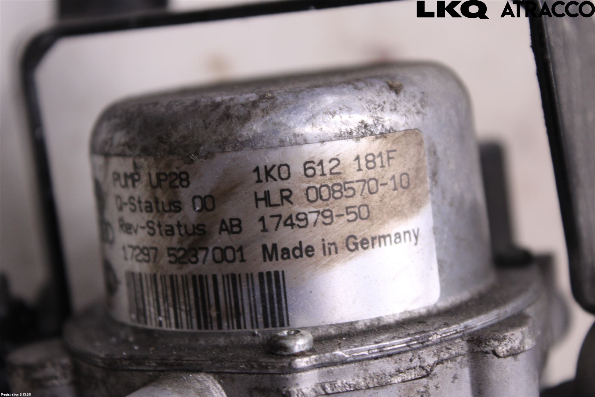 Volkswagen VW GOLF / E-GOLF VII 13-20 Vakuumpump