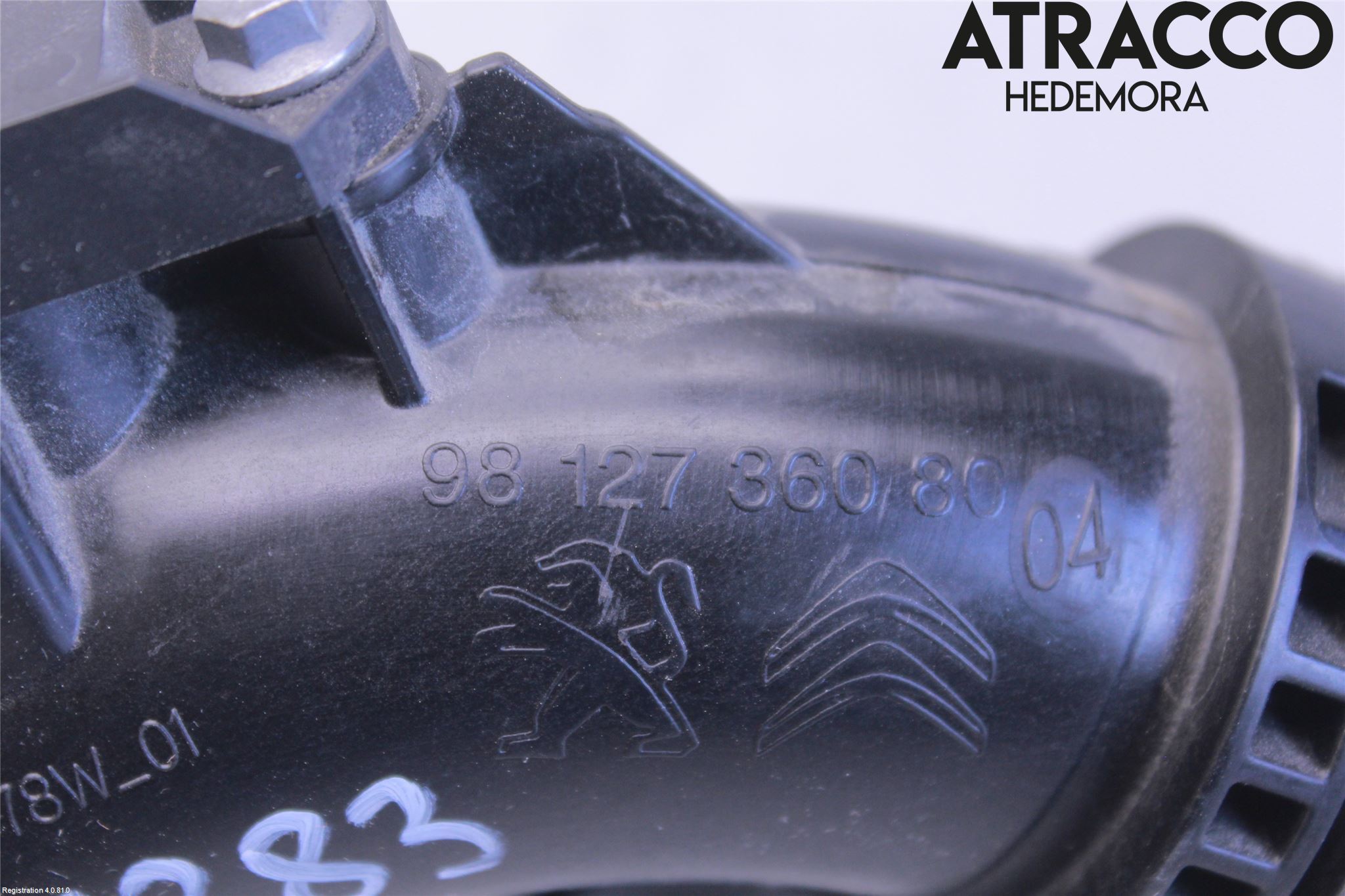 Citroen C4/E-C4 C4X/E-C4X III 21- Laddluft-Intercoolerrör