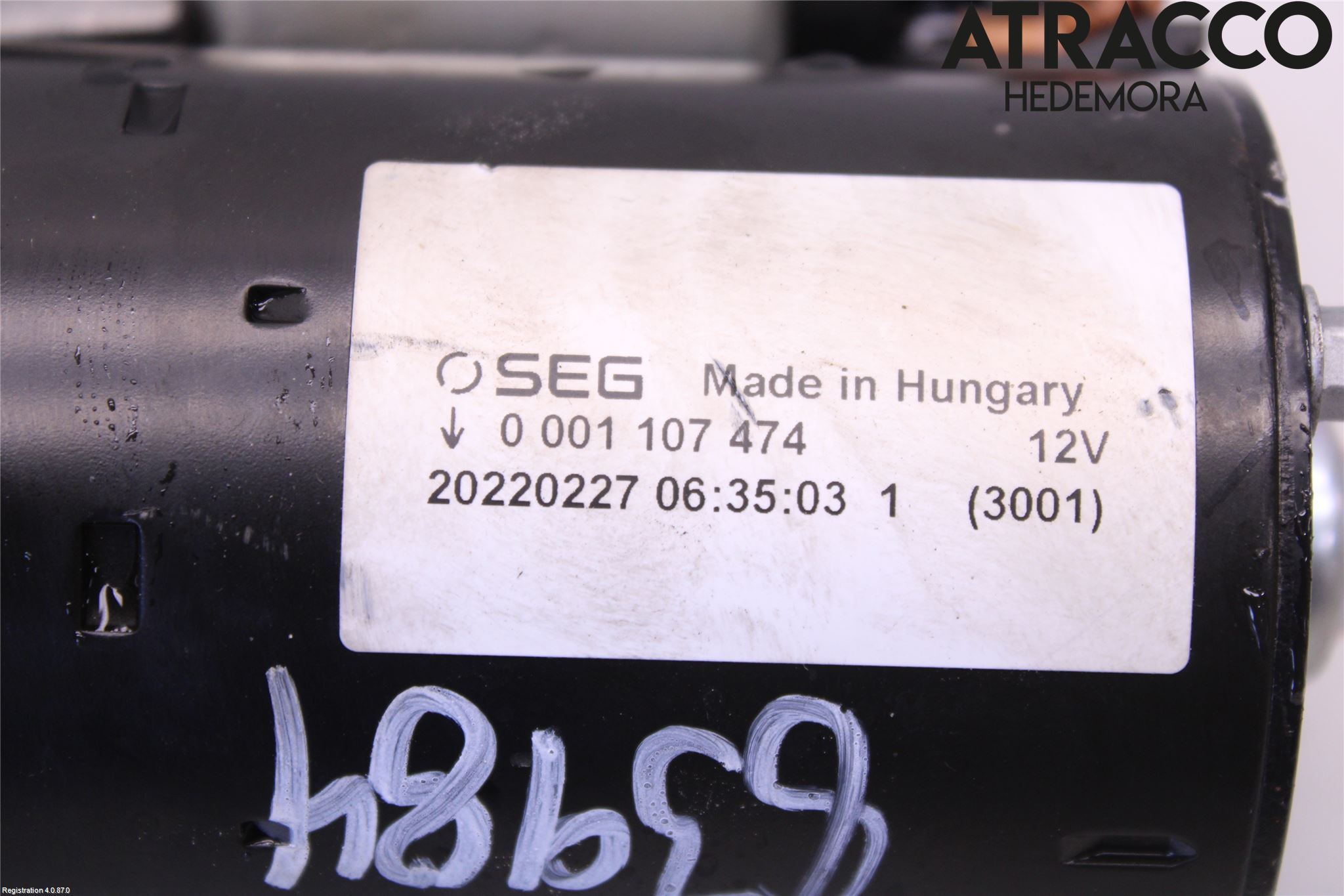 Mopedbil Ligier LIGIER JS 60 Startmotor Diesel