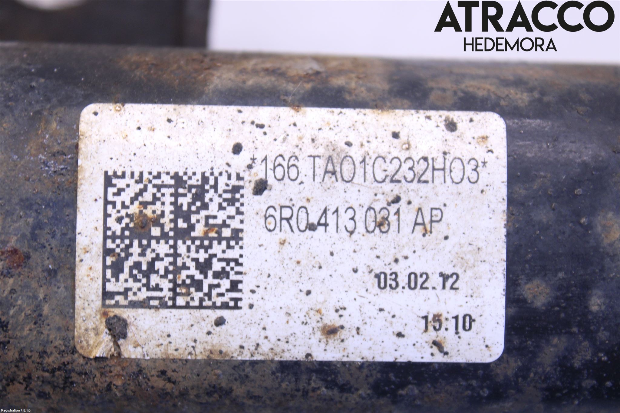 Audi A1/S1 11-18 Fjäderben Fram Höger