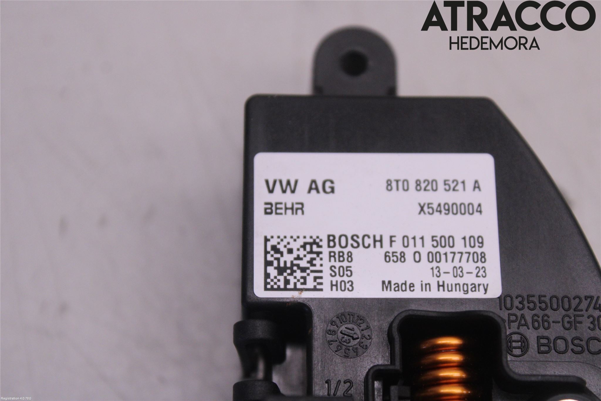 Audi Q5 09-16 Värmefläktsmotstånd