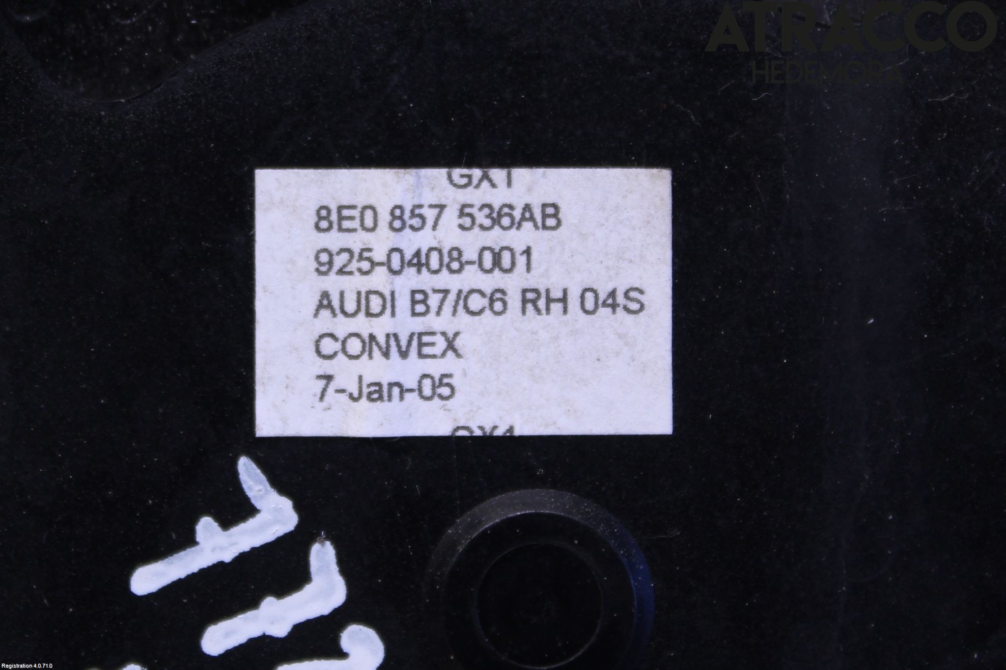 Audi A6/S6     05-11 Spegelglas Hö