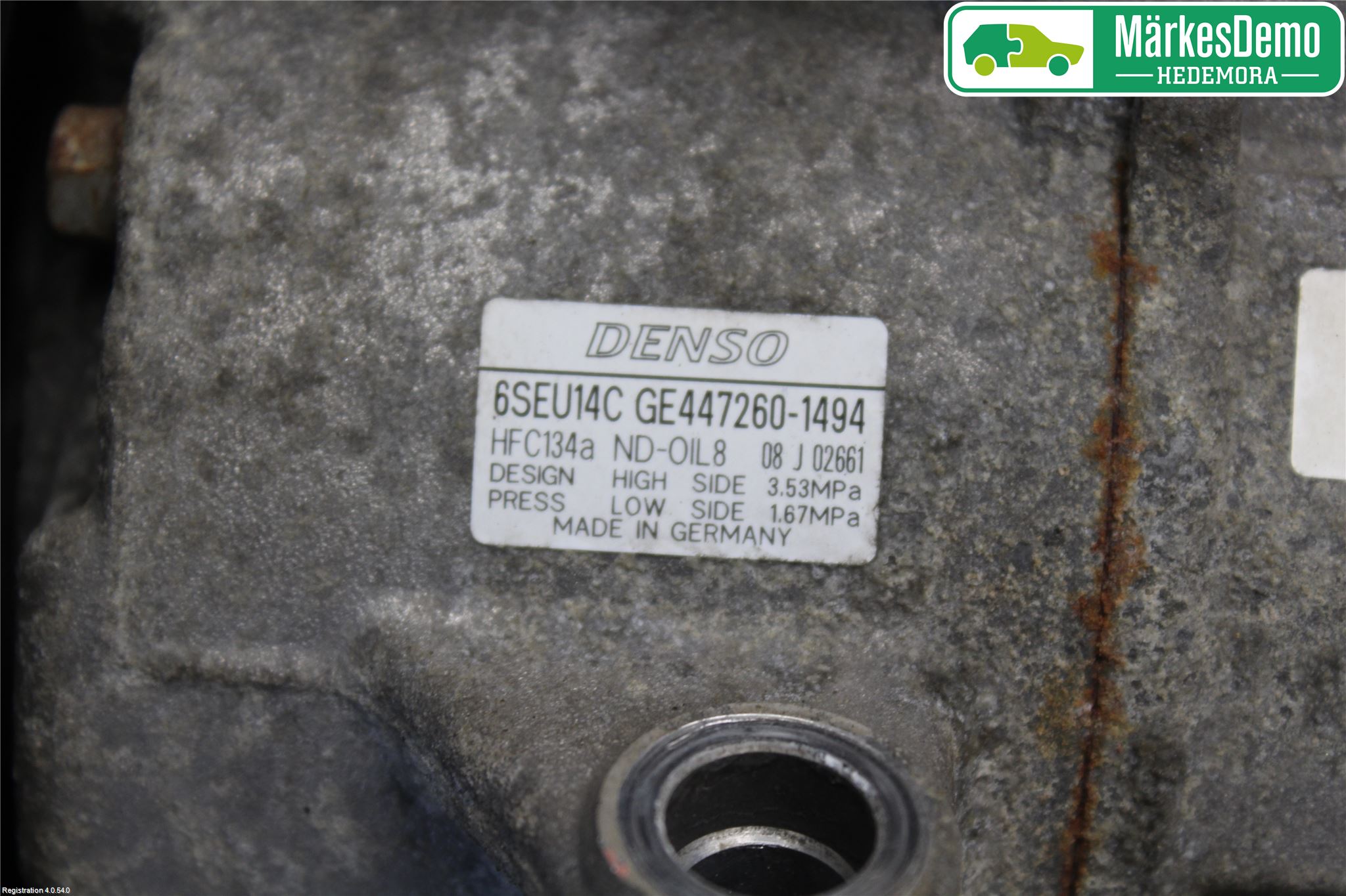 Toyota AURIS 07-09 Ac Kompressor