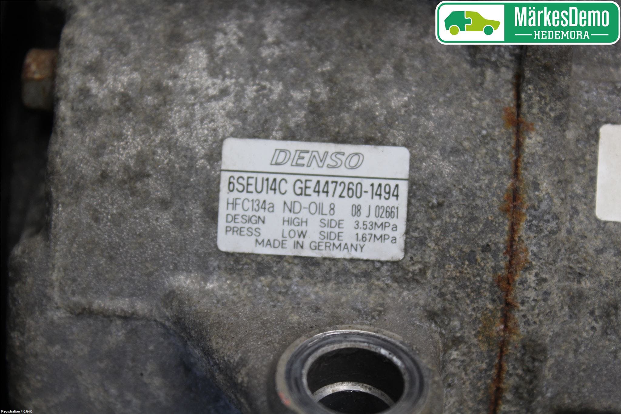 Toyota AURIS 07-09 Ac Kompressor