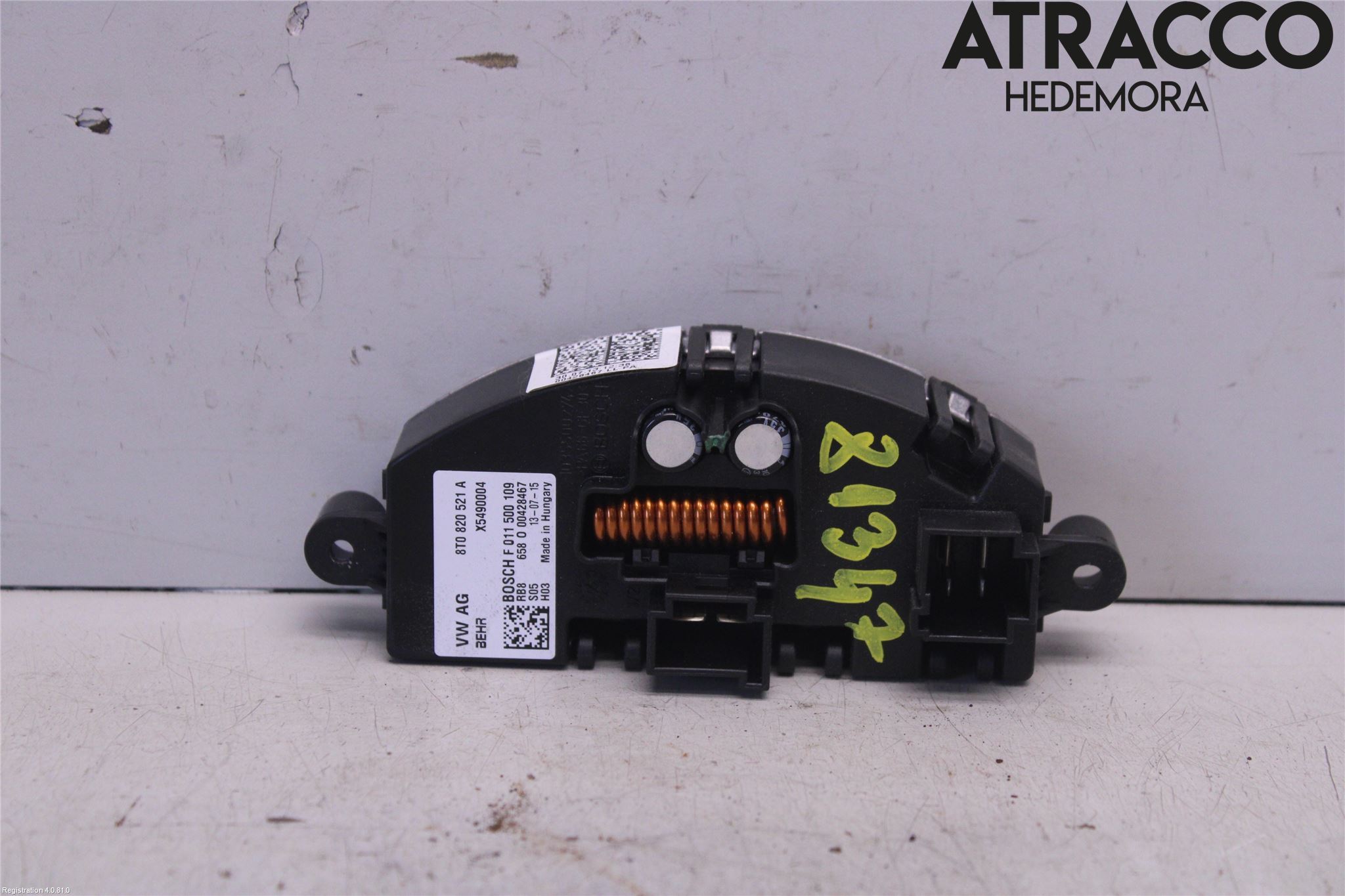 Audi A4 ALLROAD 09-16 Värmefläktsmotstånd