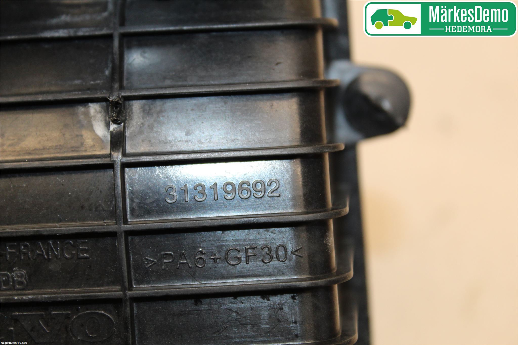 Volvo V40 12-19 Laddluft-Intercoolerrör