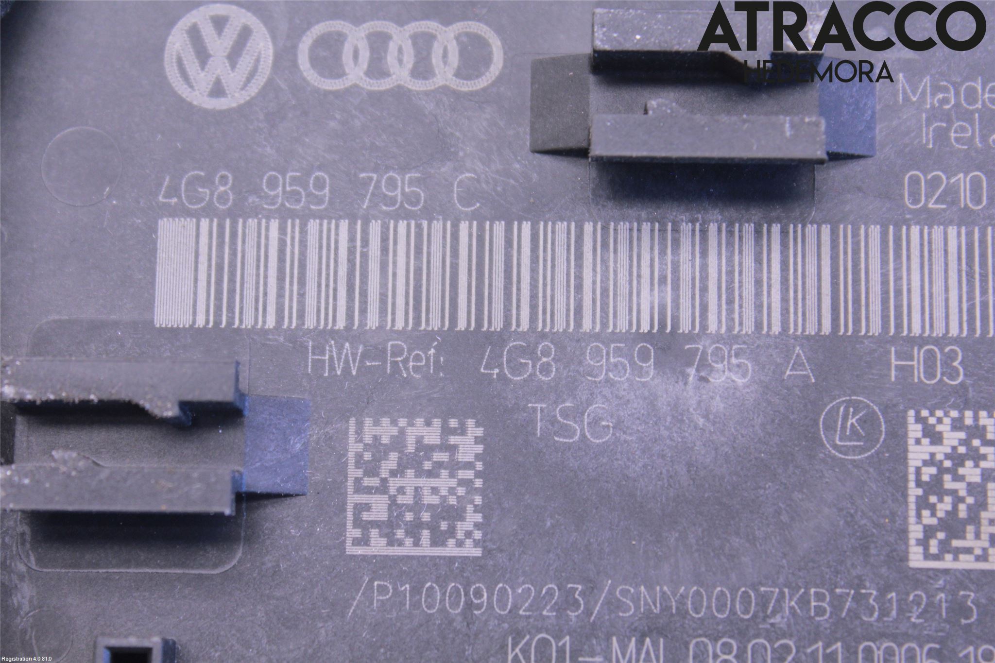 Audi A7/S7 4G 11-17 Styrenhet Dörr