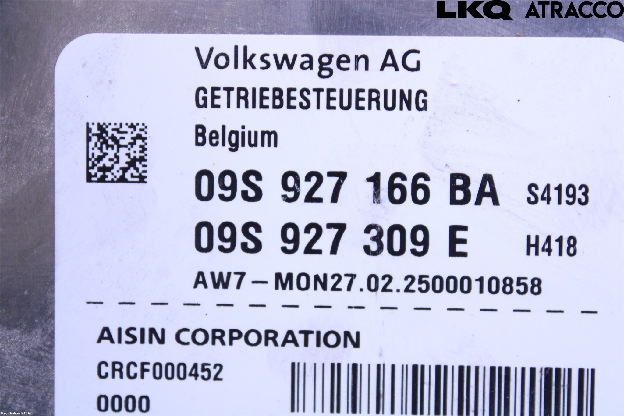 Volkswagen VW CRAFTER II / E-CRAFTER 17- Styrenhet Övrigt