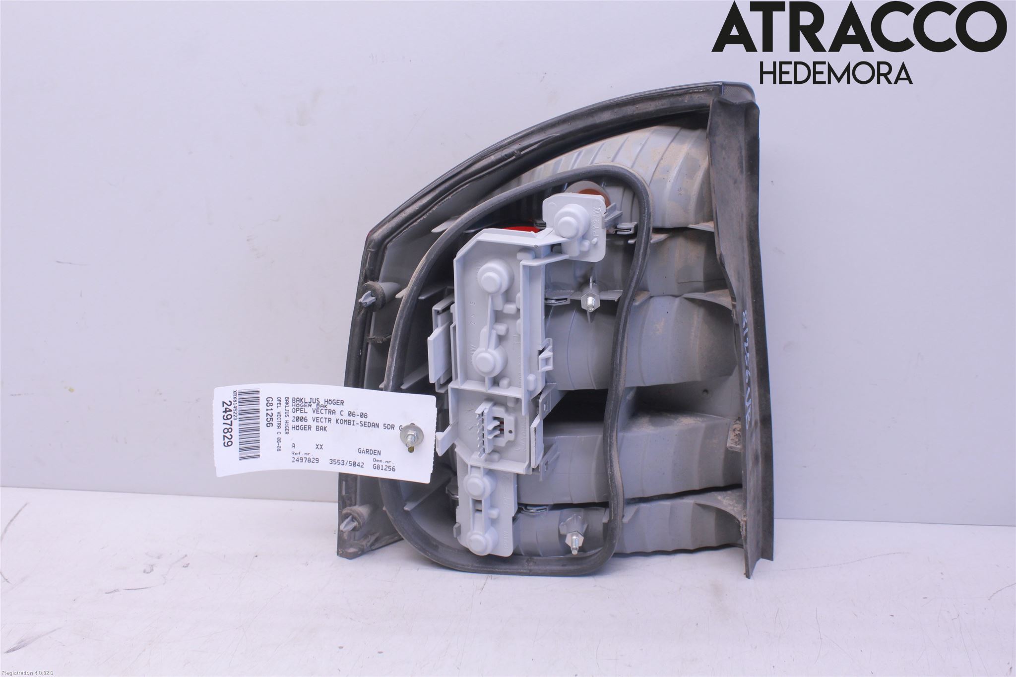Opel VECTRA C 06-08 Bakljus Höger