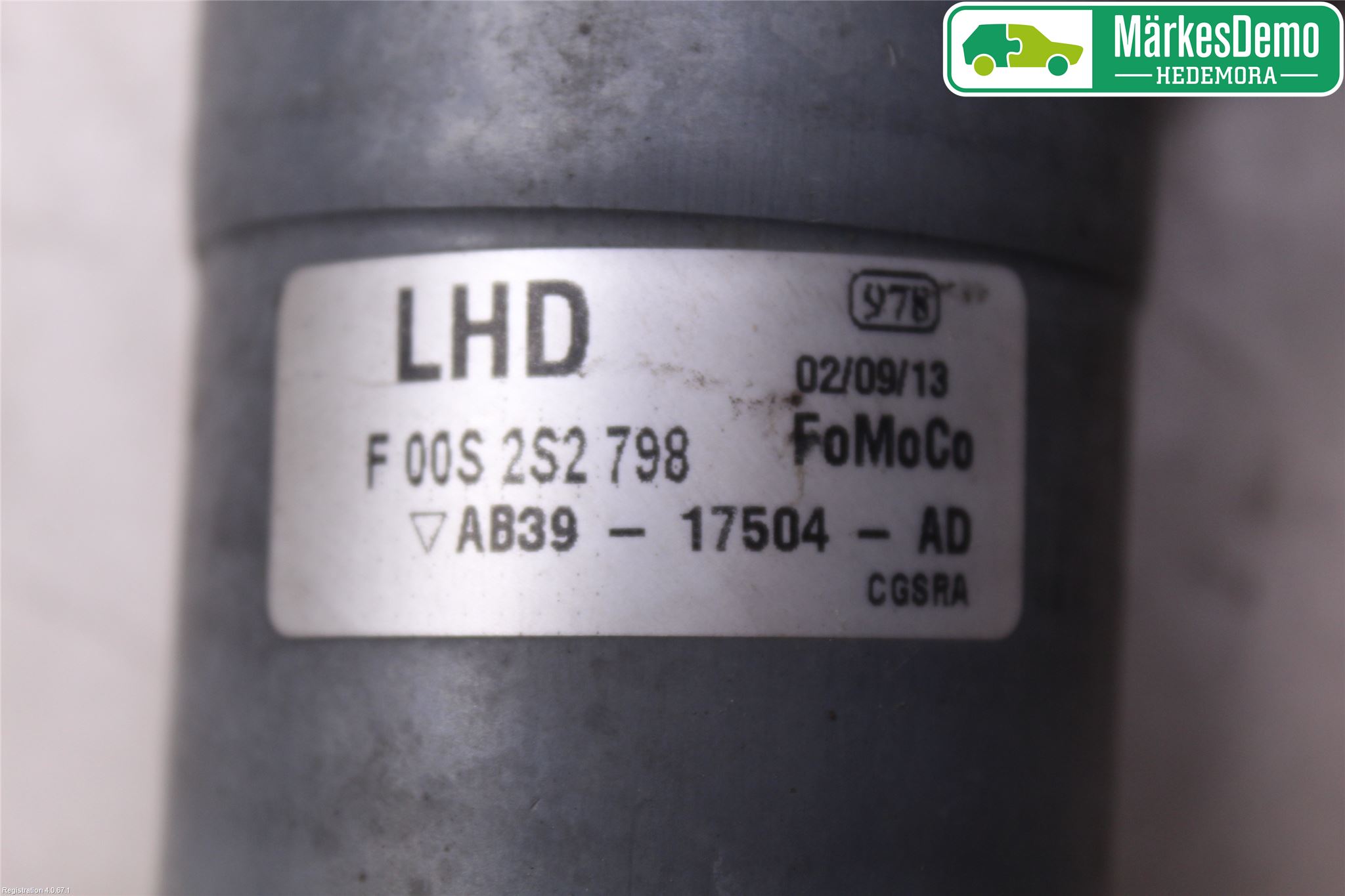 Ford RANGER EU 12-23 Torkarmotor Vindruta