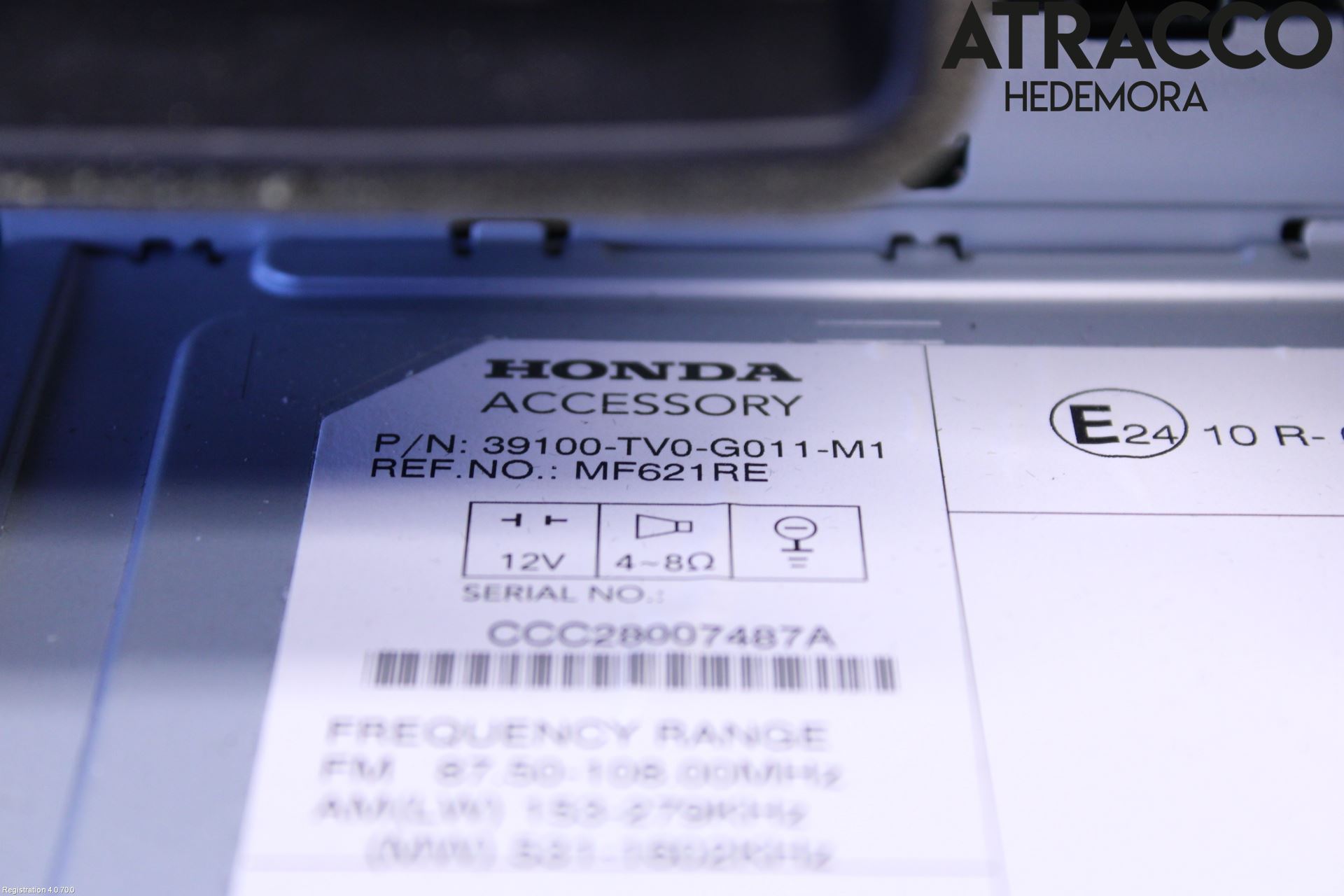 Honda CIVIC 12-16 Cd Radio - Multimediapanel
