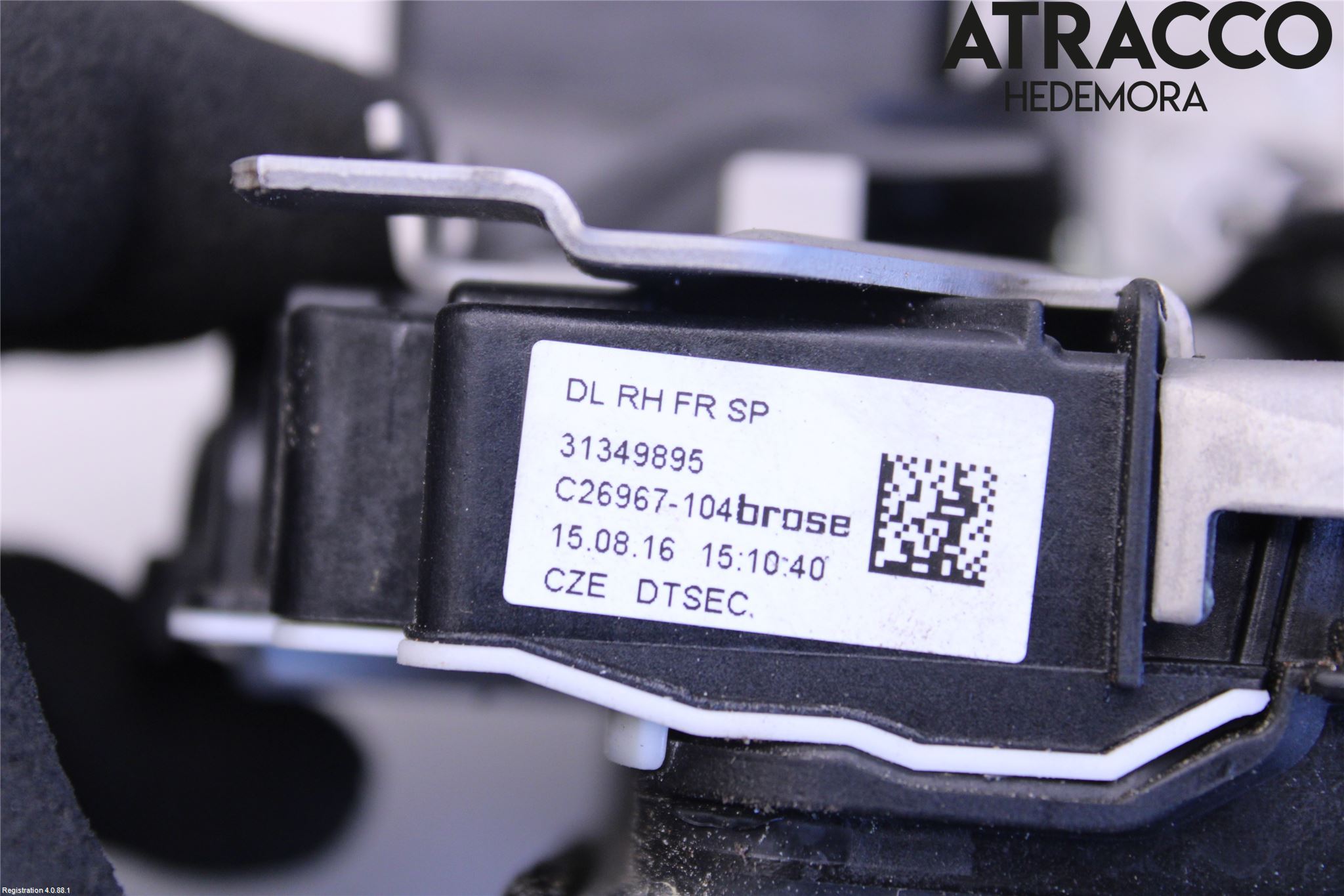 Volvo V90 17->> Låskista-Dörrlås